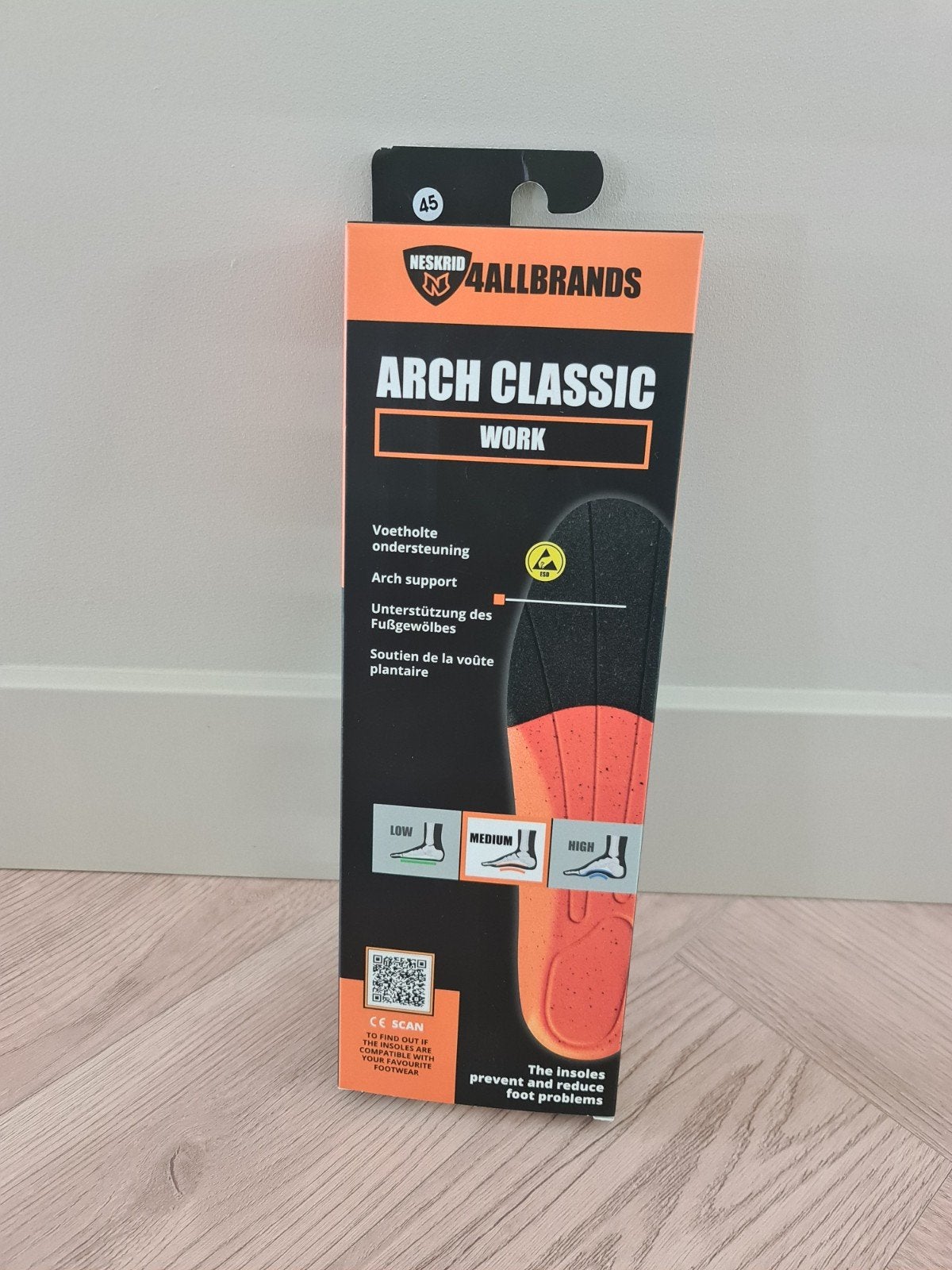 Neskrid Arch Classic Inlegzolen - Medium - Maat 45 - Nieuw., Overige kleuren, Nieuw, Overige maten, Ophalen of Verzenden