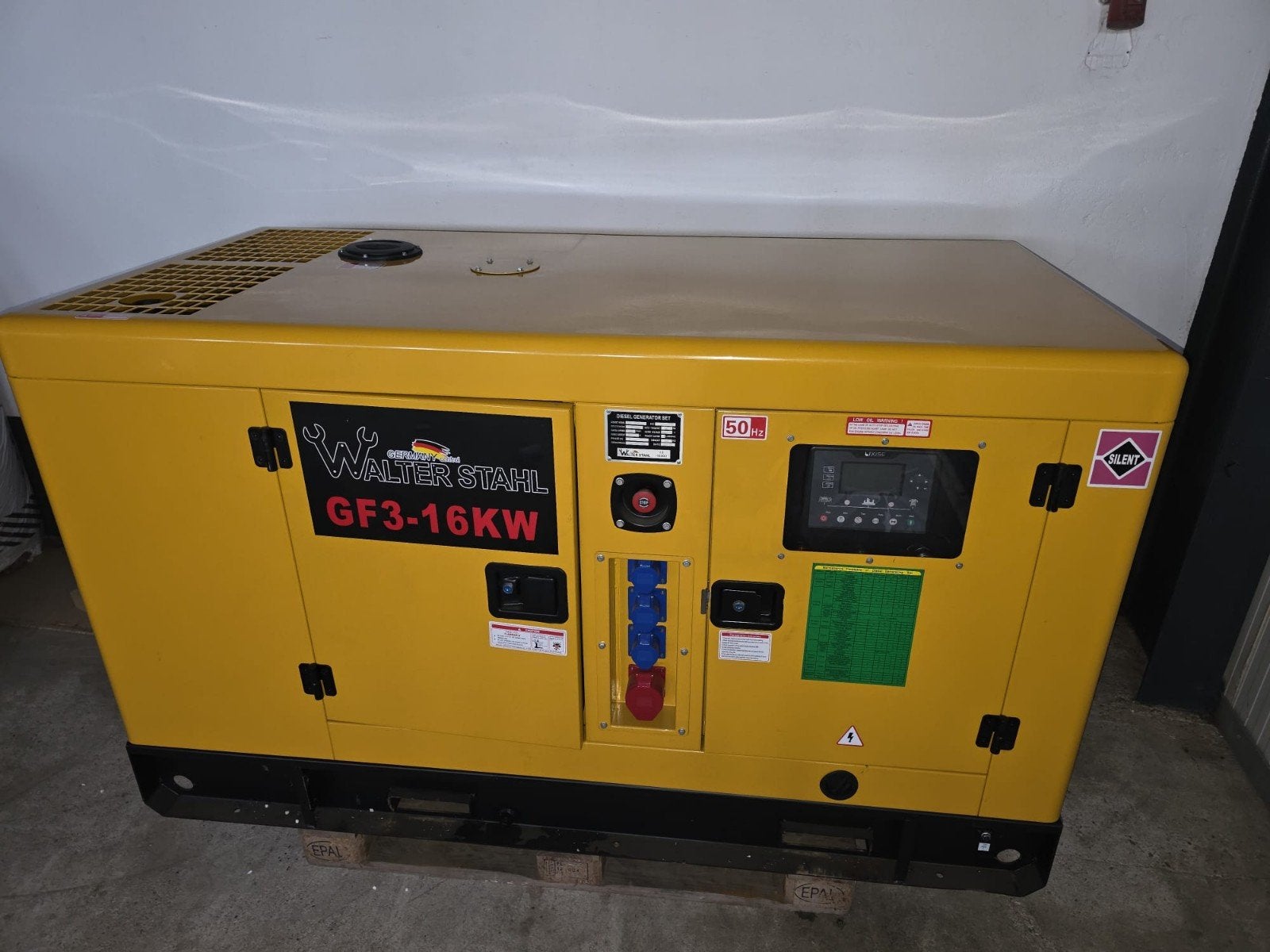 Walter Stahl GF3-16KW Diesel Generator Nieuw, Ophalen of Verzenden, Nieuw