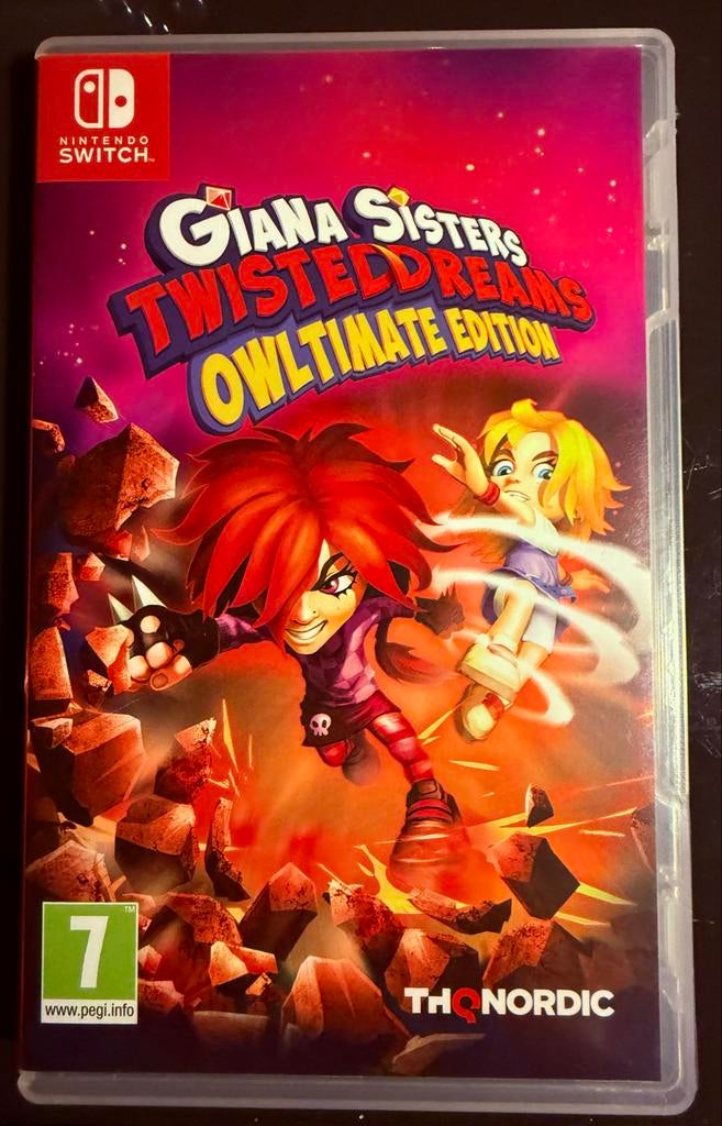 Giana Sisters: Twisted Dreams - Owltimate Edition Switch, 1 speler, Ophalen of Verzenden, Zo goed als nieuw, Platform
