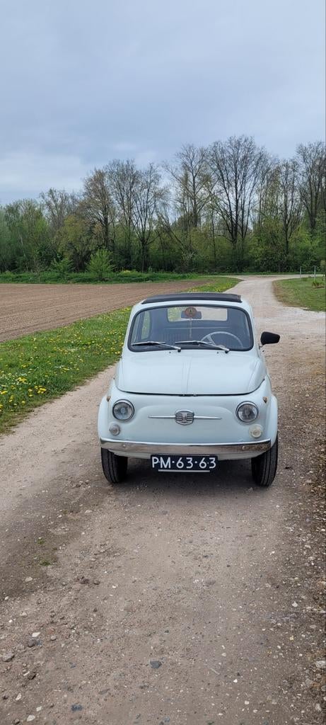 Fiat 500 berlina wit 1965, Auto's, Oldtimers, Particulier, Ophalen