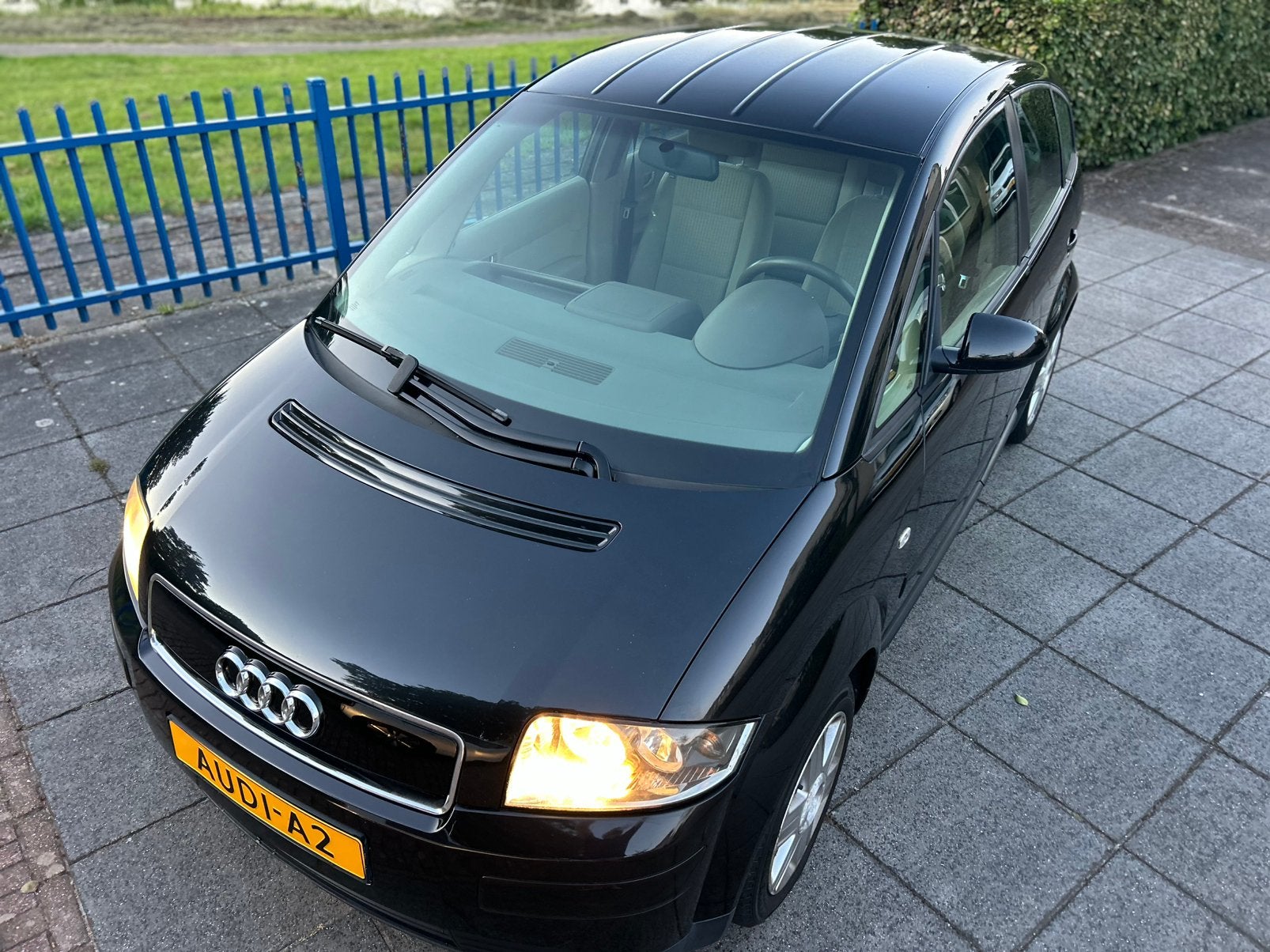 Audi A2 1.4 55KW wat zou je kunnen verwachten met deze km, Auto's, Audi, Voorwielaandrijving, Metallic lak, 74 pk, 31 €/maand