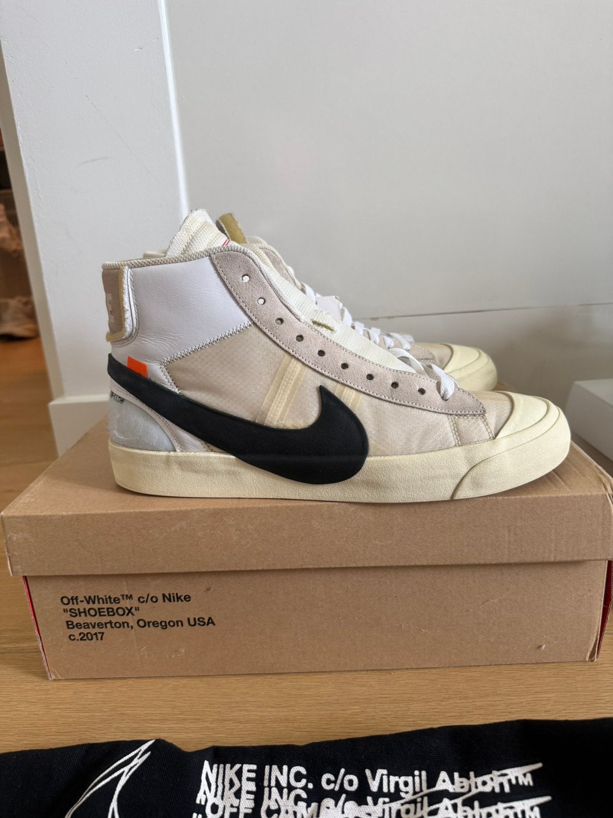 The Ten - Blazers off white, Kleding | Heren, Schoenen, Ophalen, Zwart, Sneakers of Gympen, Gedragen