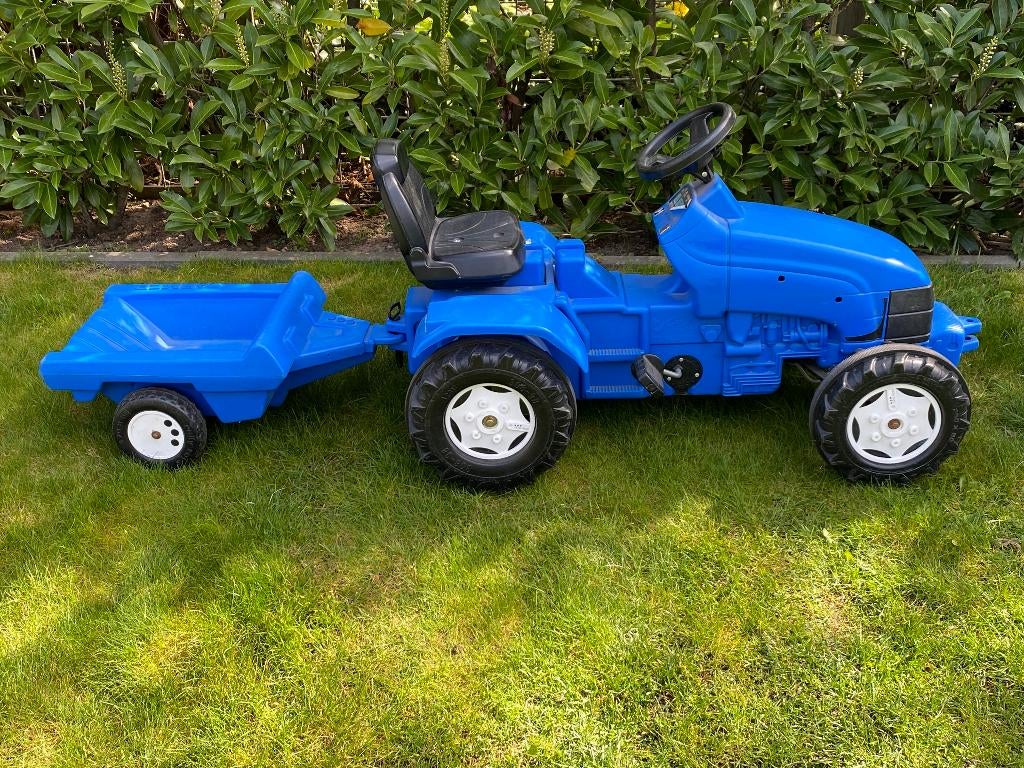 Rolly toys skelter trekker, Kinderen en Baby's, Speelgoed | Buiten | Skelters, Ophalen, Gebruikt, Overige merken, Met kar of aanhanger