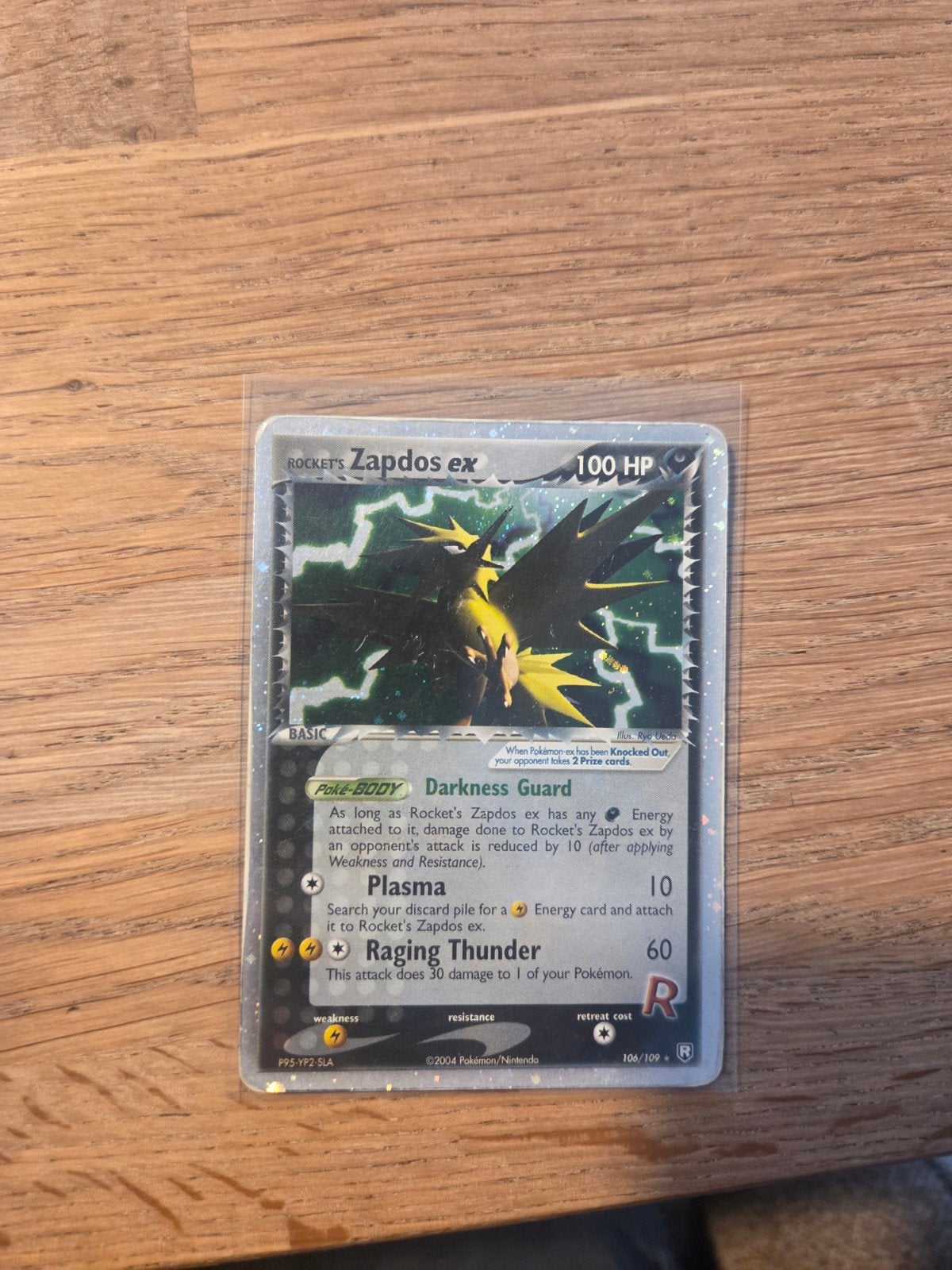 Rocket's Zapdos ex Team Rocket Returns (106/109), Ophalen of Verzenden, Gebruikt, Losse kaart