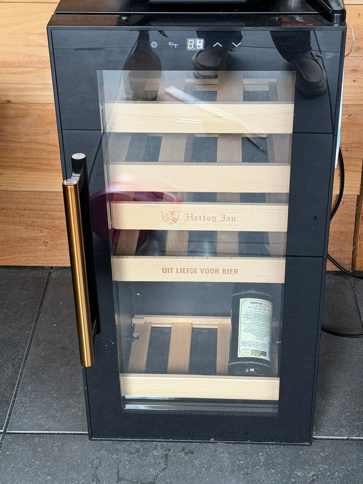 Hertog Jan Bierklimaatkast, Zonder vriesvak, Minder dan 45 cm, Ophalen, 85 tot 120 cm