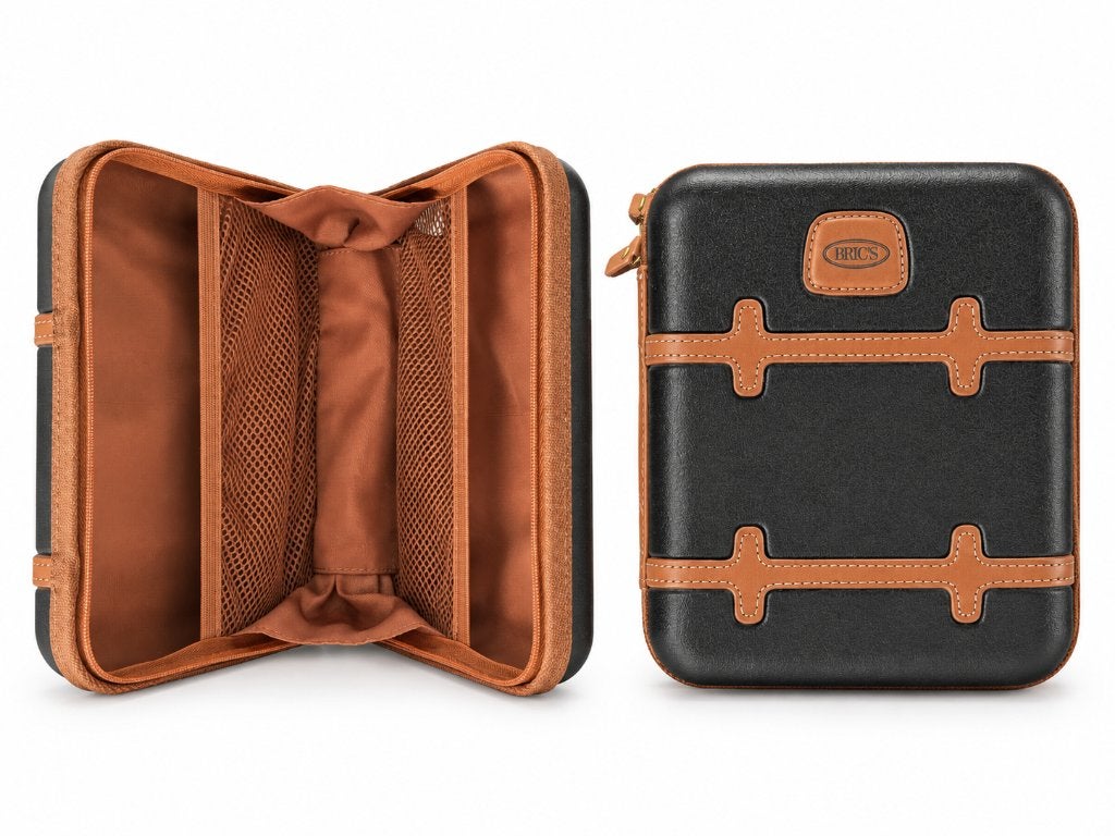 OPRUIMING! Set van 2 BRIC’S Reisorganizer, Bruin, Minder dan 40 cm, Minder dan 35 cm, Zo goed als nieuw