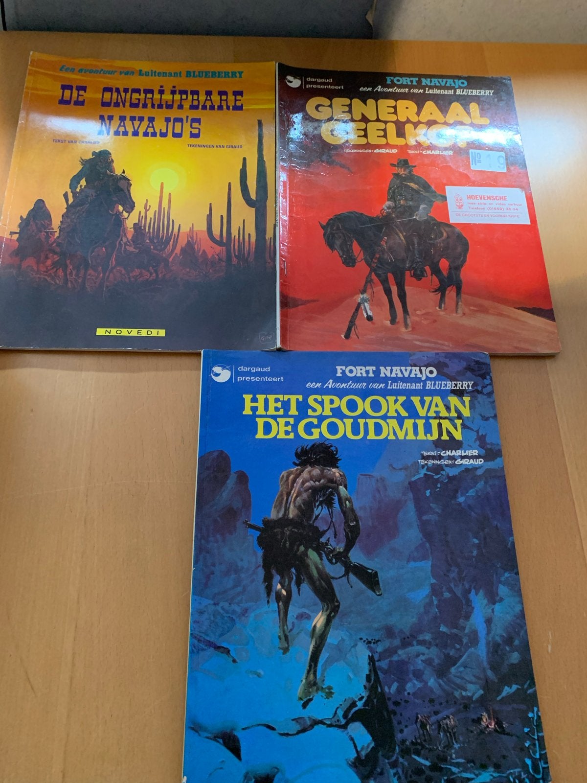 Luitenant Blueberry Stripboeken - 3 delen, Boeken, Stripboeken, Meerdere stripboeken, Ophalen of Verzenden, Gelezen