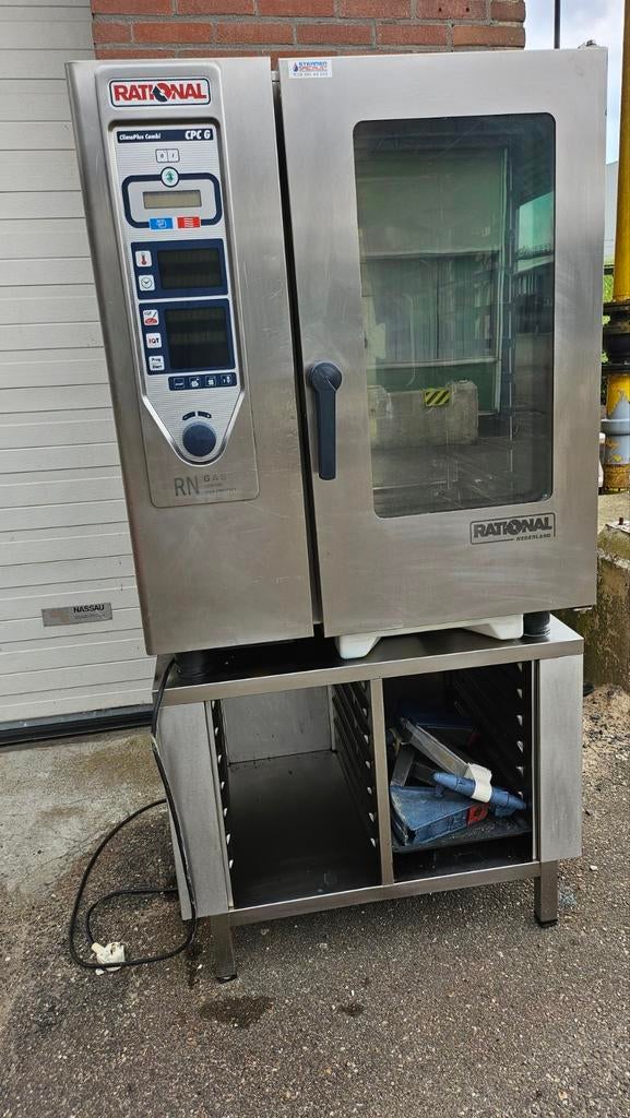 Rational CPC101G Combisteamer - Professionele Gas Combi-Oven, Ophalen of Verzenden, Gebruikt, Ovens, Magnetrons en Steamers