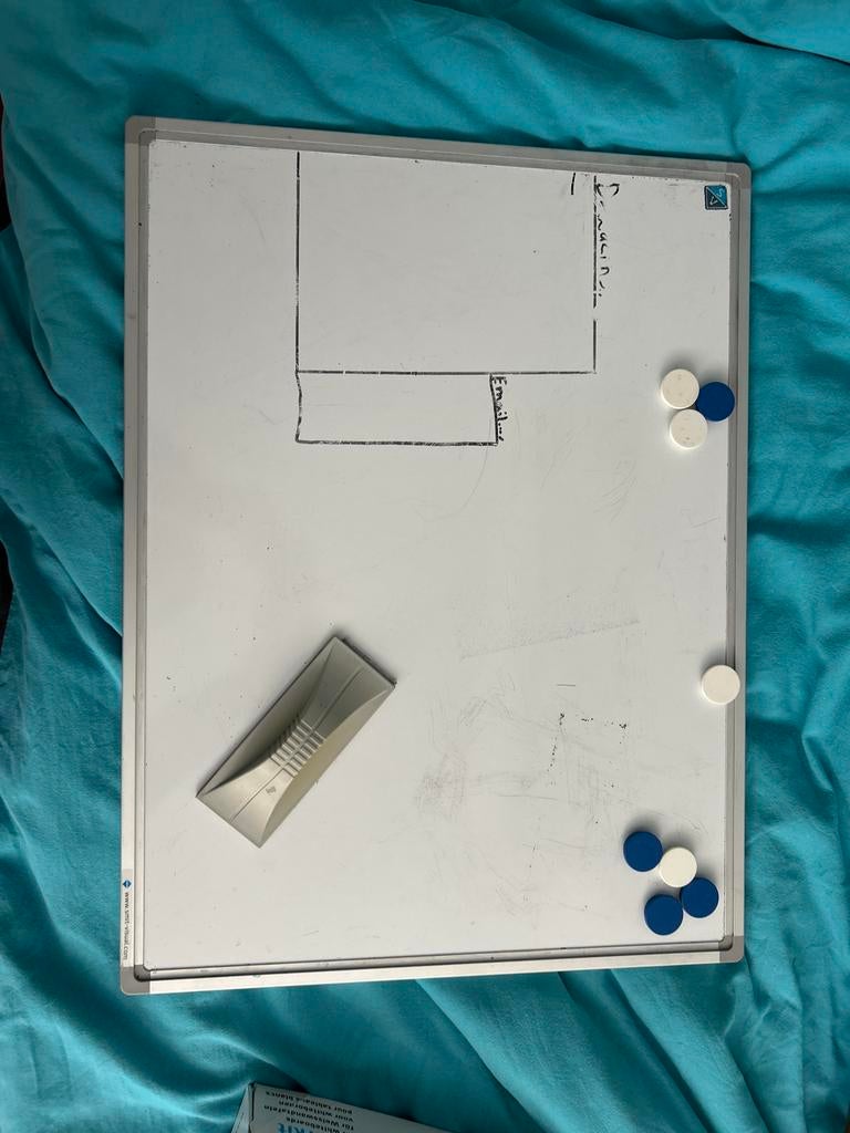 Smitvisual WhiteBoard, Ophalen, Gebruikt, Whiteboard