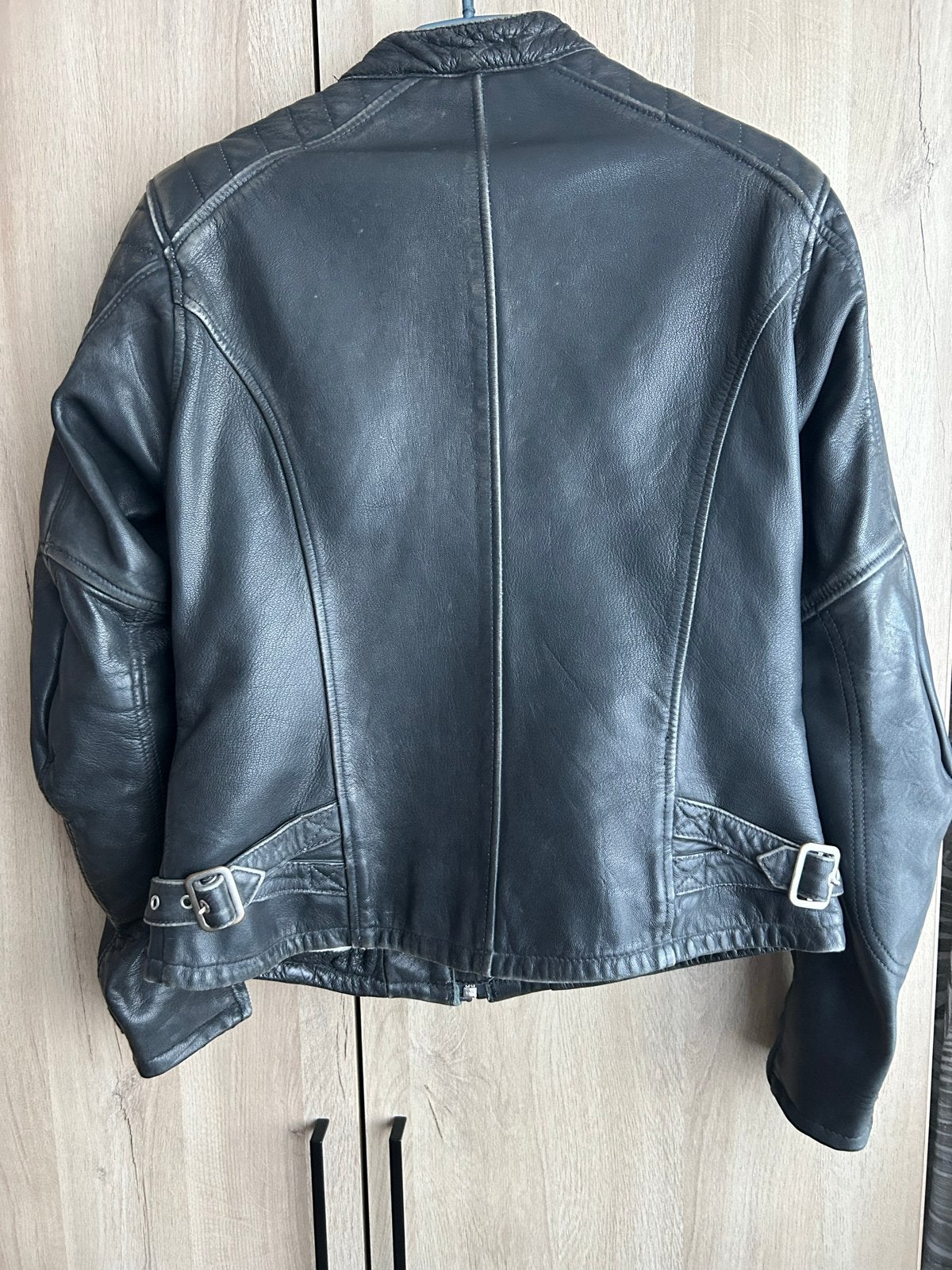 Leren motorjas dames - AB Wallung Sweden, Motoren, Kleding | Motorkleding, Jas | leer, Dames, Tweedehands, Ophalen of Verzenden