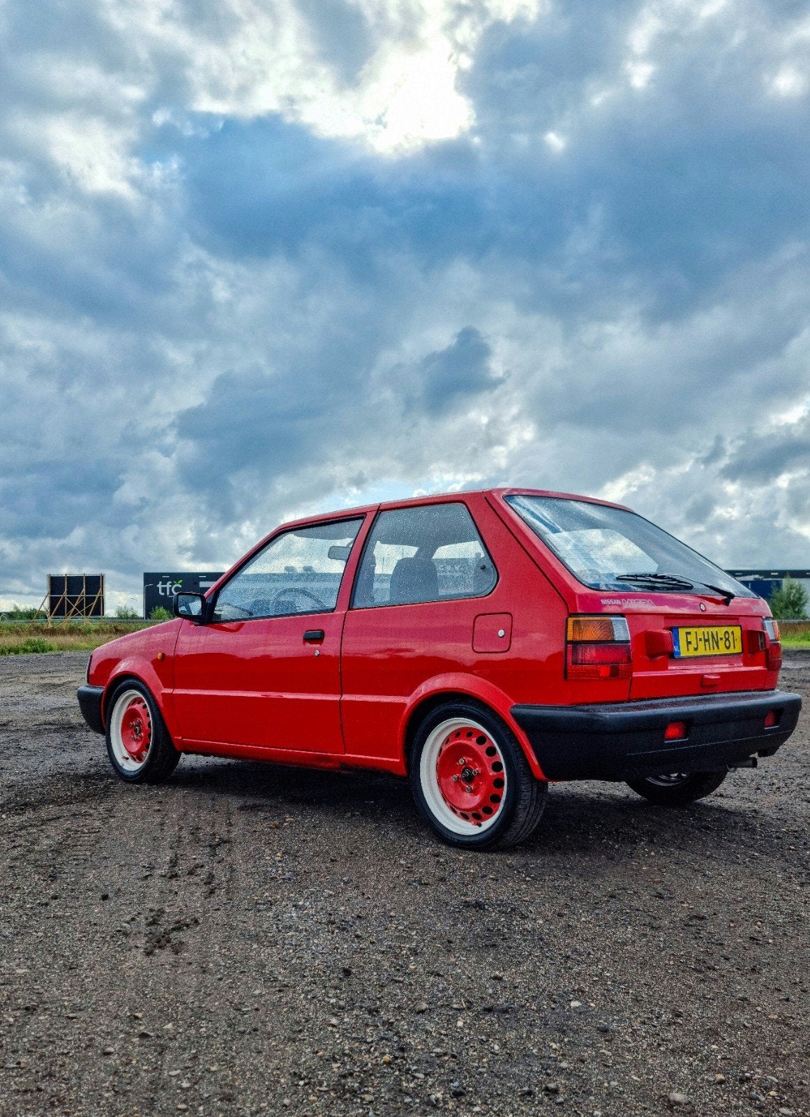 Nissan Micra 1.2 AUT U9 1992 Rood, foto 3
