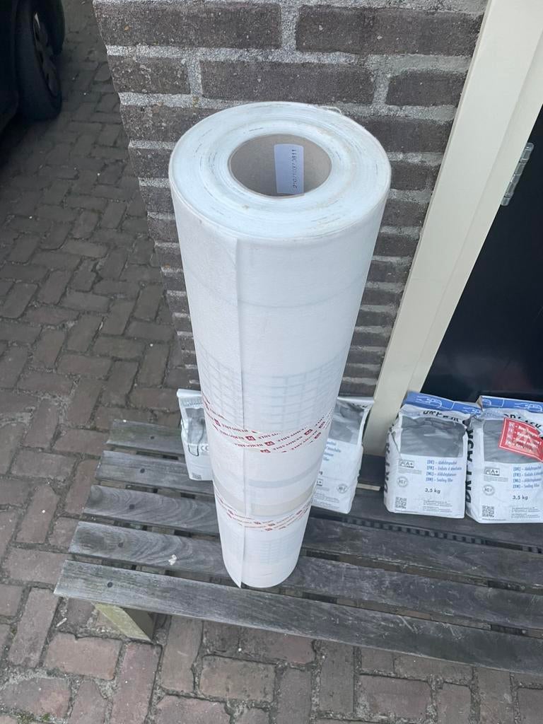Ontkoppelingsmat afdichtplamuur en aanzetlijm luxelements, Ophalen, Nieuw, 15 m² of meer, Overige typen