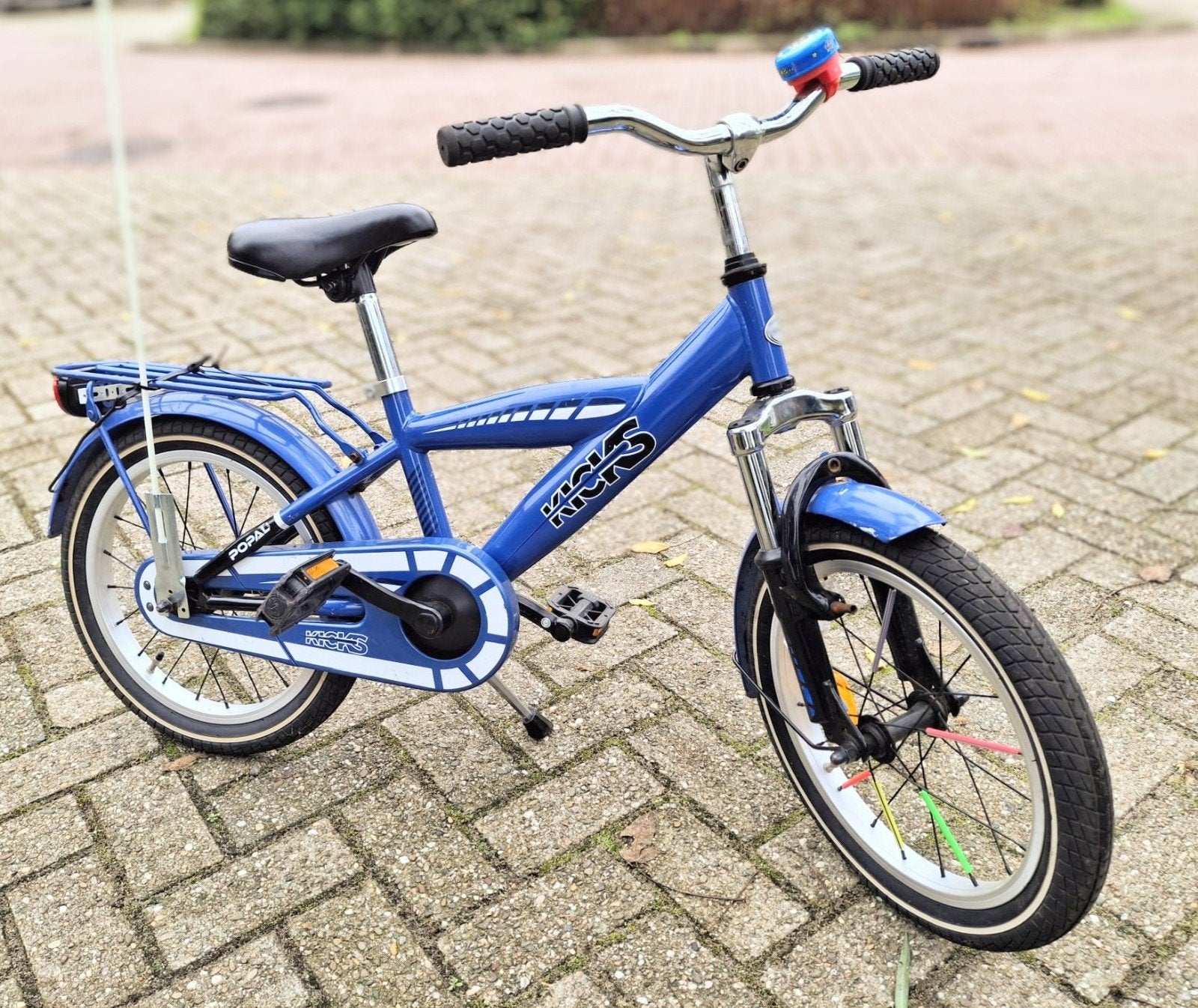 Kinderfiets Popal Kicks 16 inch altijd in garage gestaan, Ophalen, Terugtraprem, Popal, 16 tot 20 inch