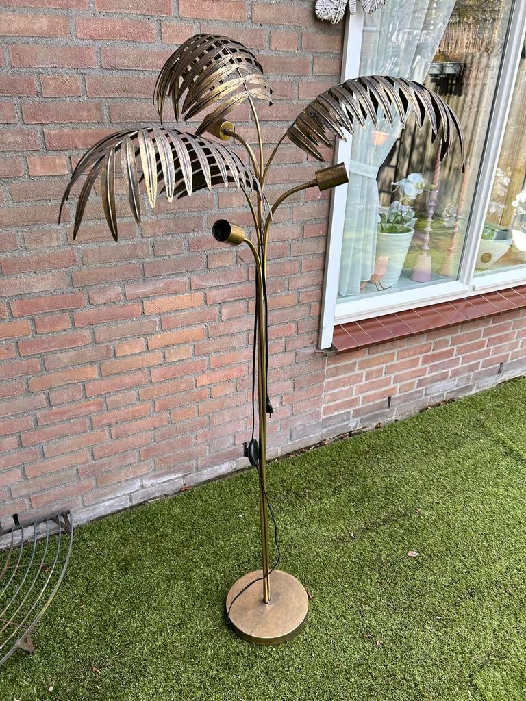 Palmlamp in zeer nette staat, Ophalen, Zo goed als nieuw, Metaal, 150 tot 200 cm