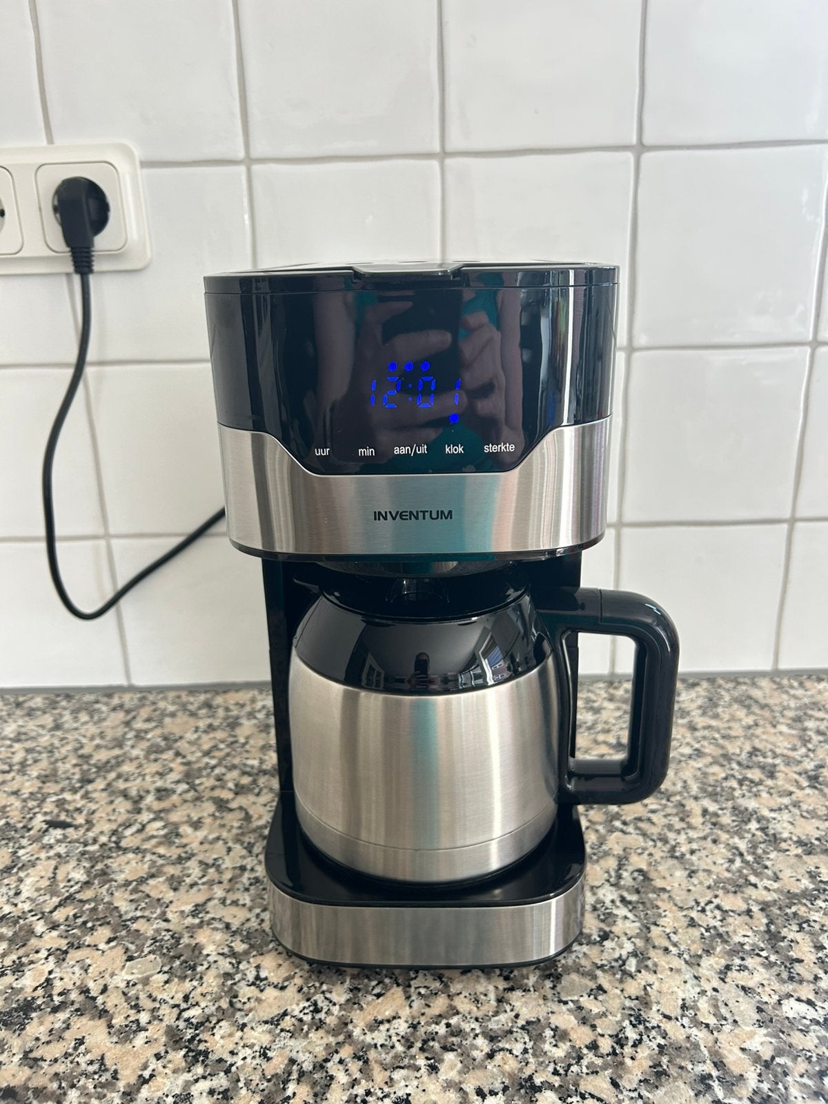 Inventum koffiezetmachine (filter), Witgoed en Apparatuur, Ophalen of Verzenden, Zo goed als nieuw, Koffiemachine