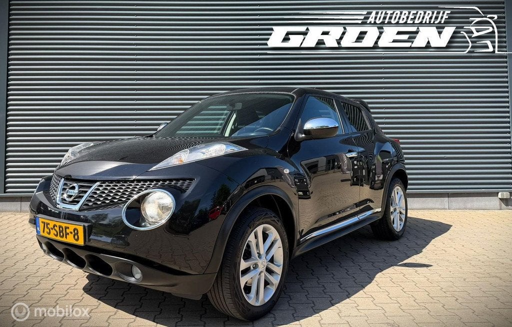 Nissan Juke 1.6 Acenta CAMERA|TREKHAAK|NAP|CRUISE, Auto's, Nissan, Euro 5, 4 cilinders, Origineel Nederlands, Bedrijf