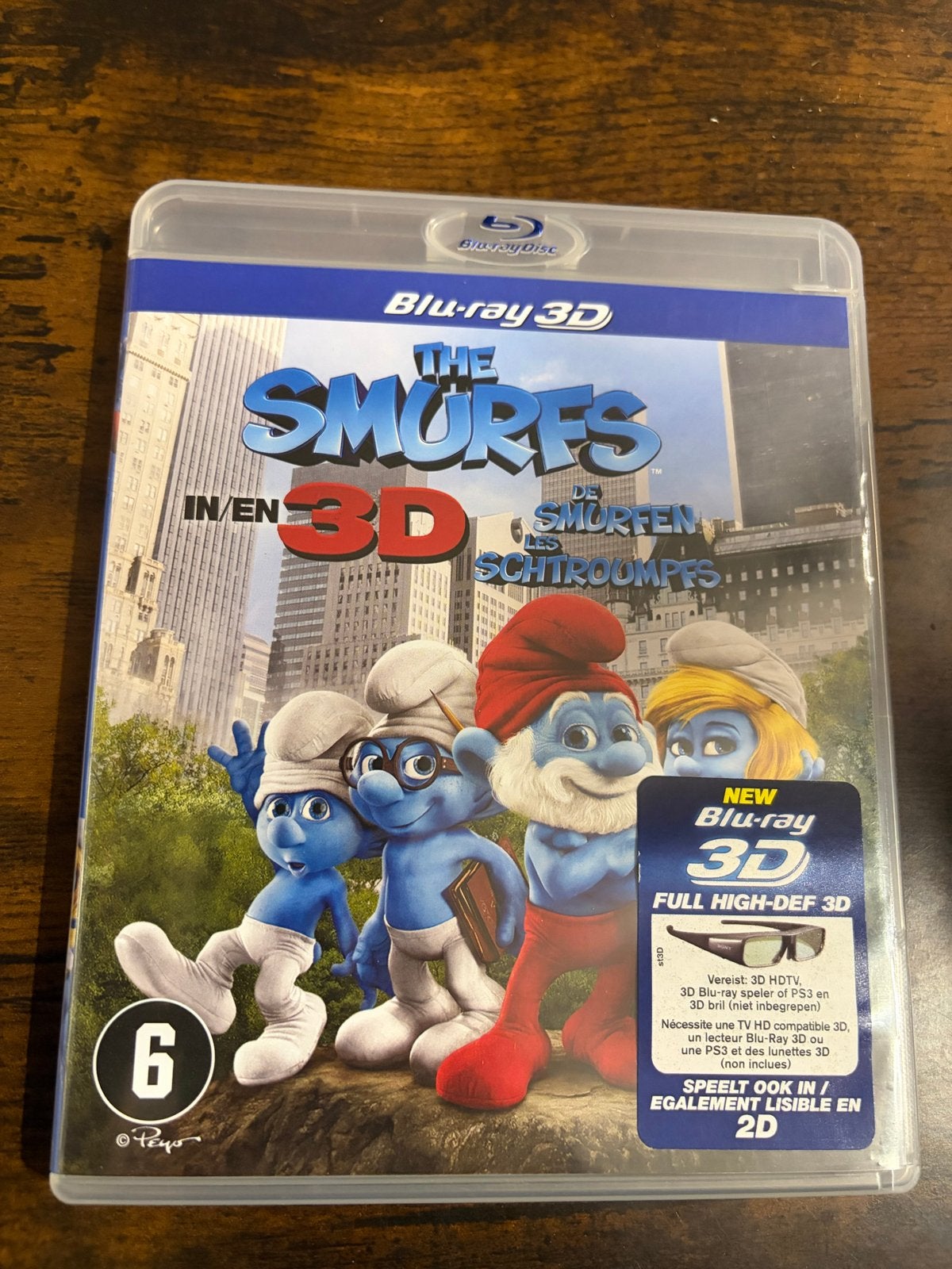 De Smurfen in 3D Blu-ray - Familieplezier voor jong en oud, Nederlands, Film, Kinderen en Jeugd, Vanaf 6 jaar