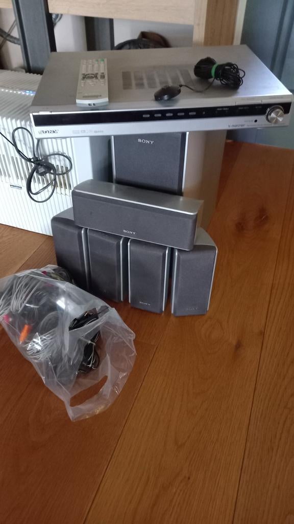 Sony S-MASTER STR-KS1000P Home Cinema Set - Compleet Werkend, Gebruikt, Ophalen of Verzenden, 5.1-systeem, Sony