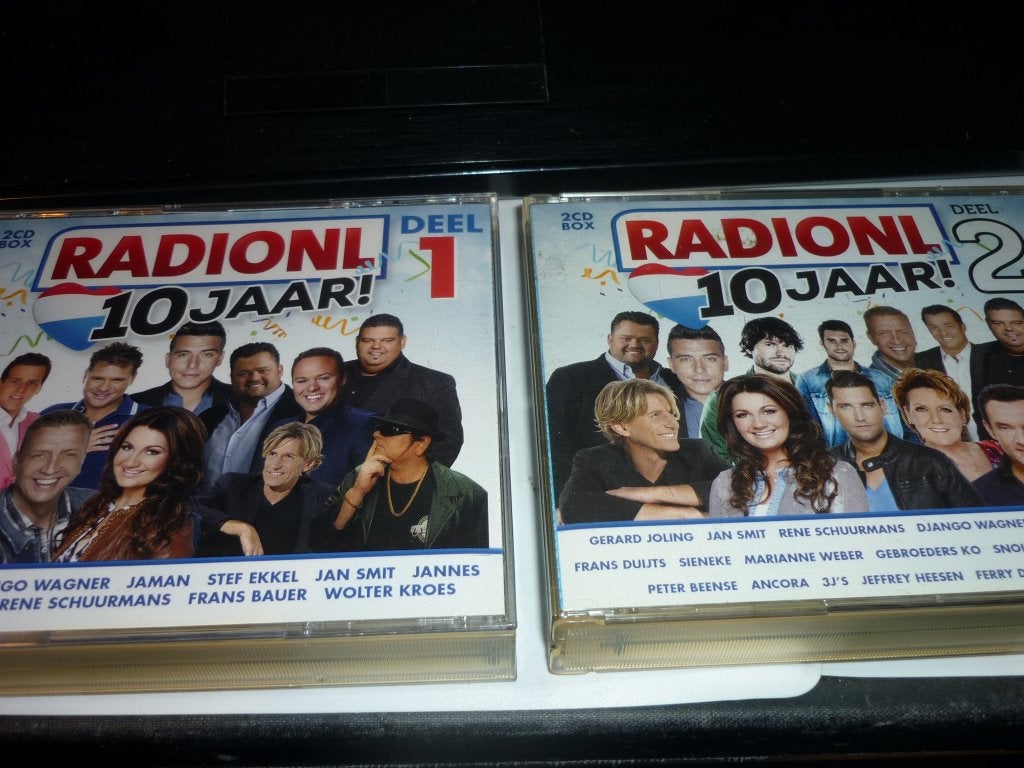 RadioNL 10 Jaar! Deel 1 & 2 - Dubbel CD Boxset, Boxset, Zo goed als nieuw, Inclusief doosje, Schlager