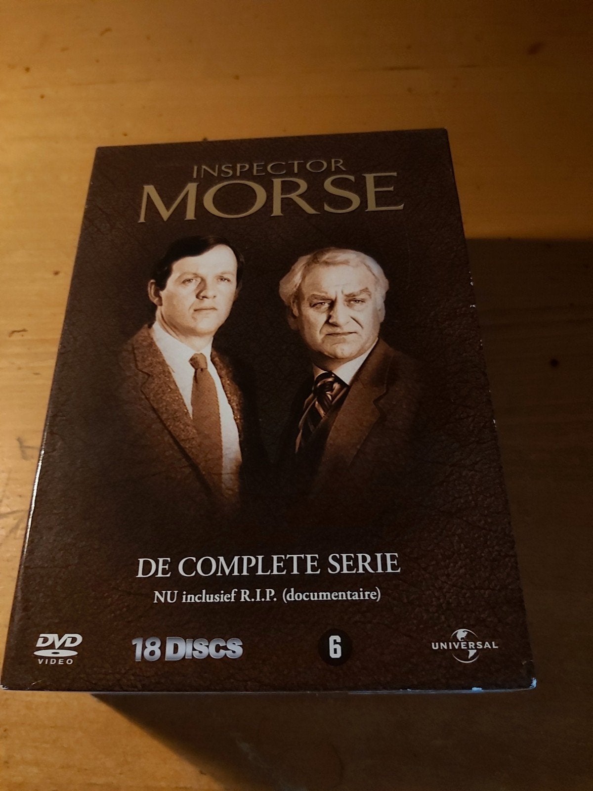 Inspector Morse De Complete serie, Cd's en Dvd's, Ophalen, Zo goed als nieuw, Detective en Krimi