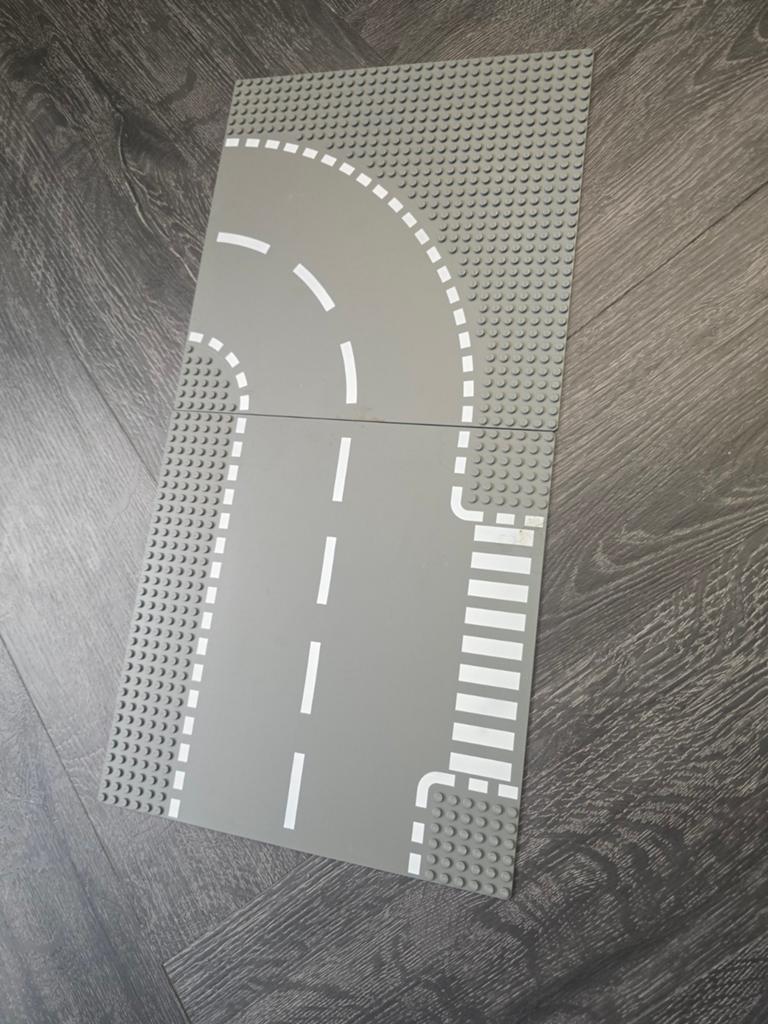 Lego City Straatplaat bocht en recht (7281), Ophalen of Verzenden