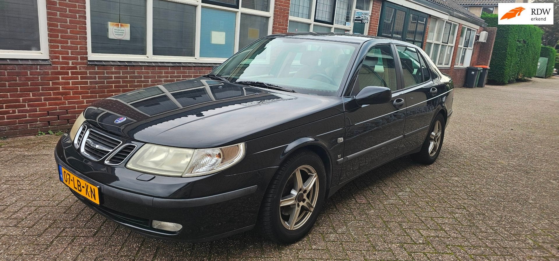 Saab 9-5 2.3t Linear goed lezen loop/ sloop/cross/export, Auto's, Voorwielaandrijving, 4 cilinders, 2290 cc, Zwart