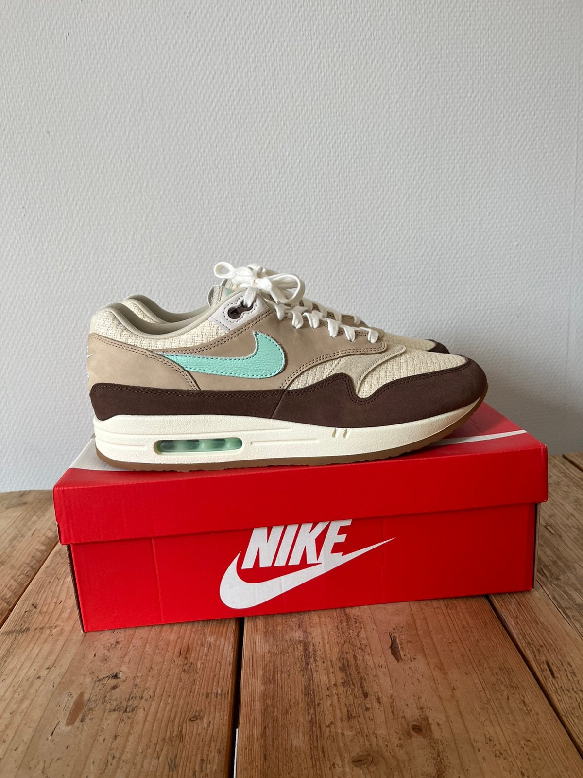 Nike Air Max 1 Crepe Hemp maat 47 nieuw met doos, Kleding | Heren, Overige kleuren, Nieuw, Ophalen of Verzenden, Sneakers of Gympen