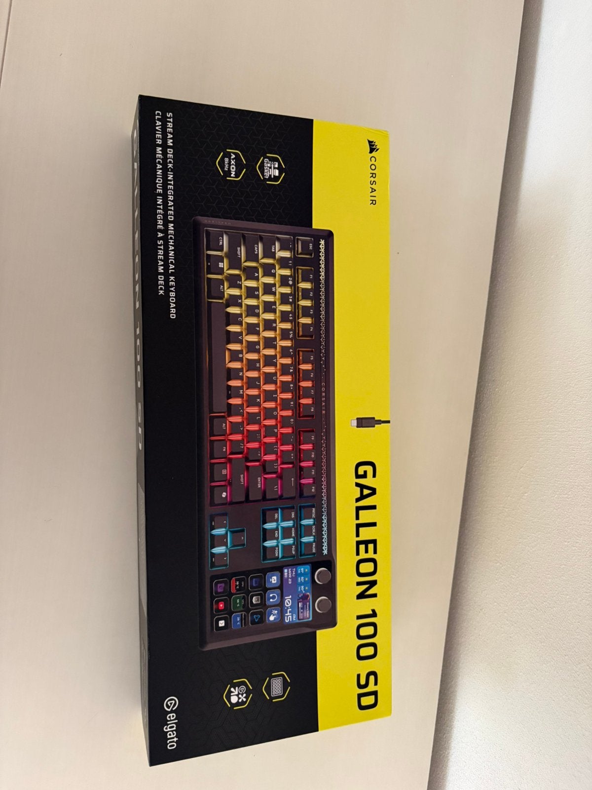 Corsair Galleon 100 SD mechanisch toetsenbord, Ophalen, Gaming toetsenbord, Nieuw, Qwerty