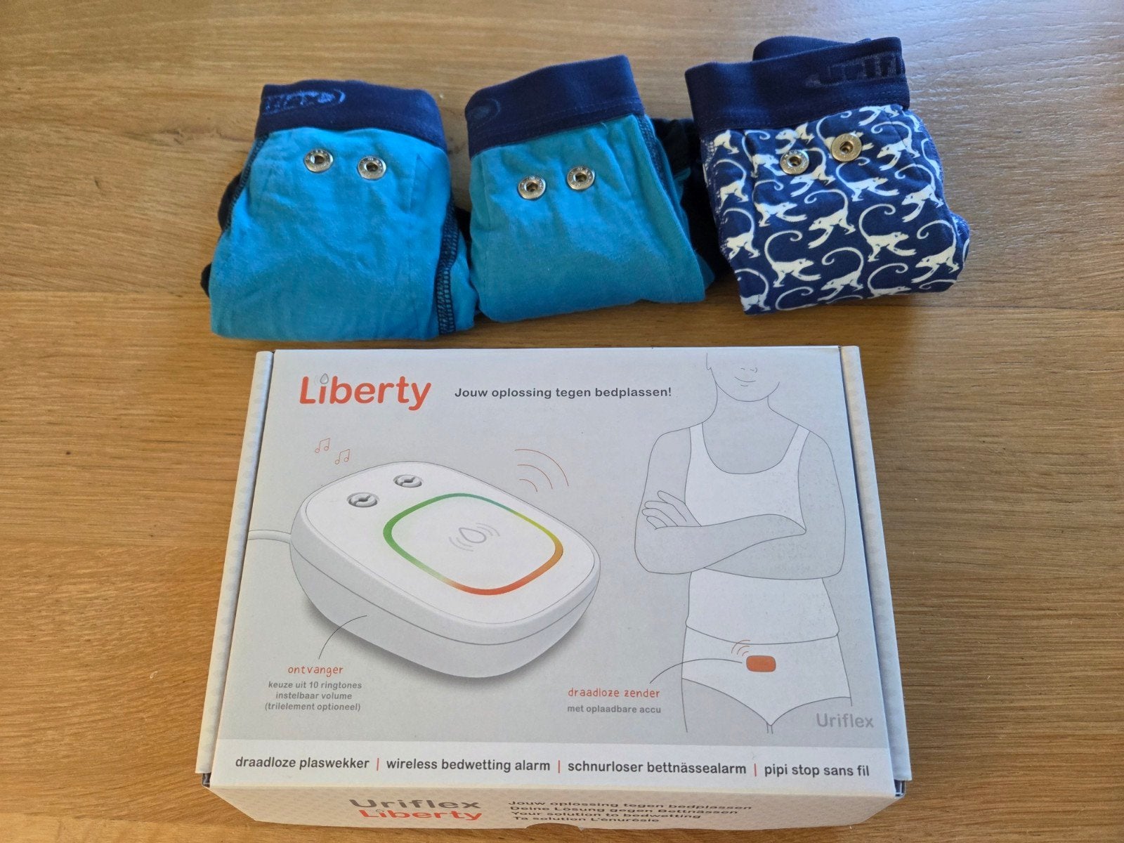 Urifoon Liberty met 3 broekjes, Kinderen en Baby's, Kinderspulletjes, Ophalen of Verzenden, Zo goed als nieuw
