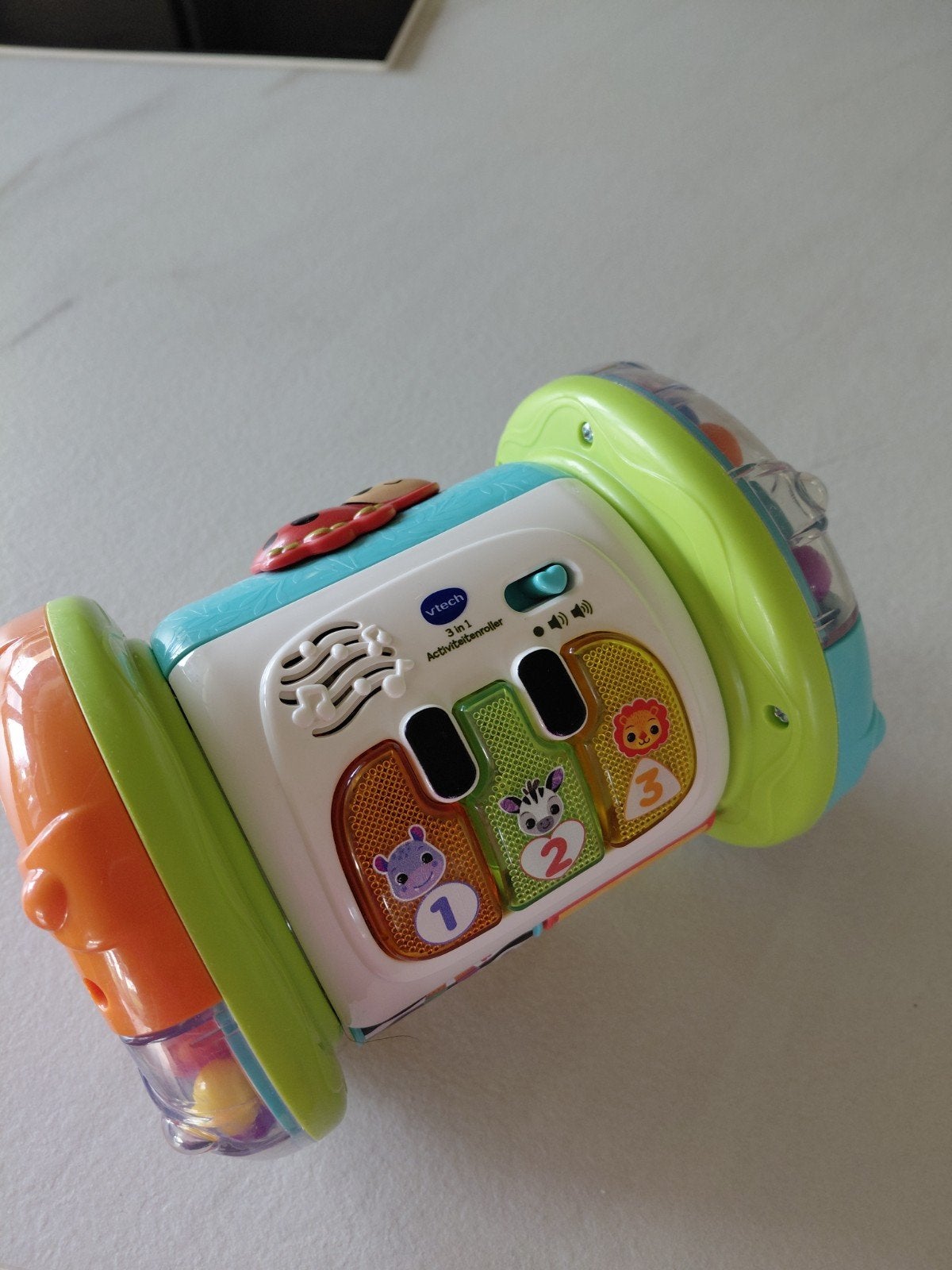VTech 3-in-1 Activiteitenroller - Muziek en Plezier, Kinderen en Baby's, Speelgoed | Vtech, Ophalen of Verzenden, Gebruikt, 6 maanden tot 2 jaar