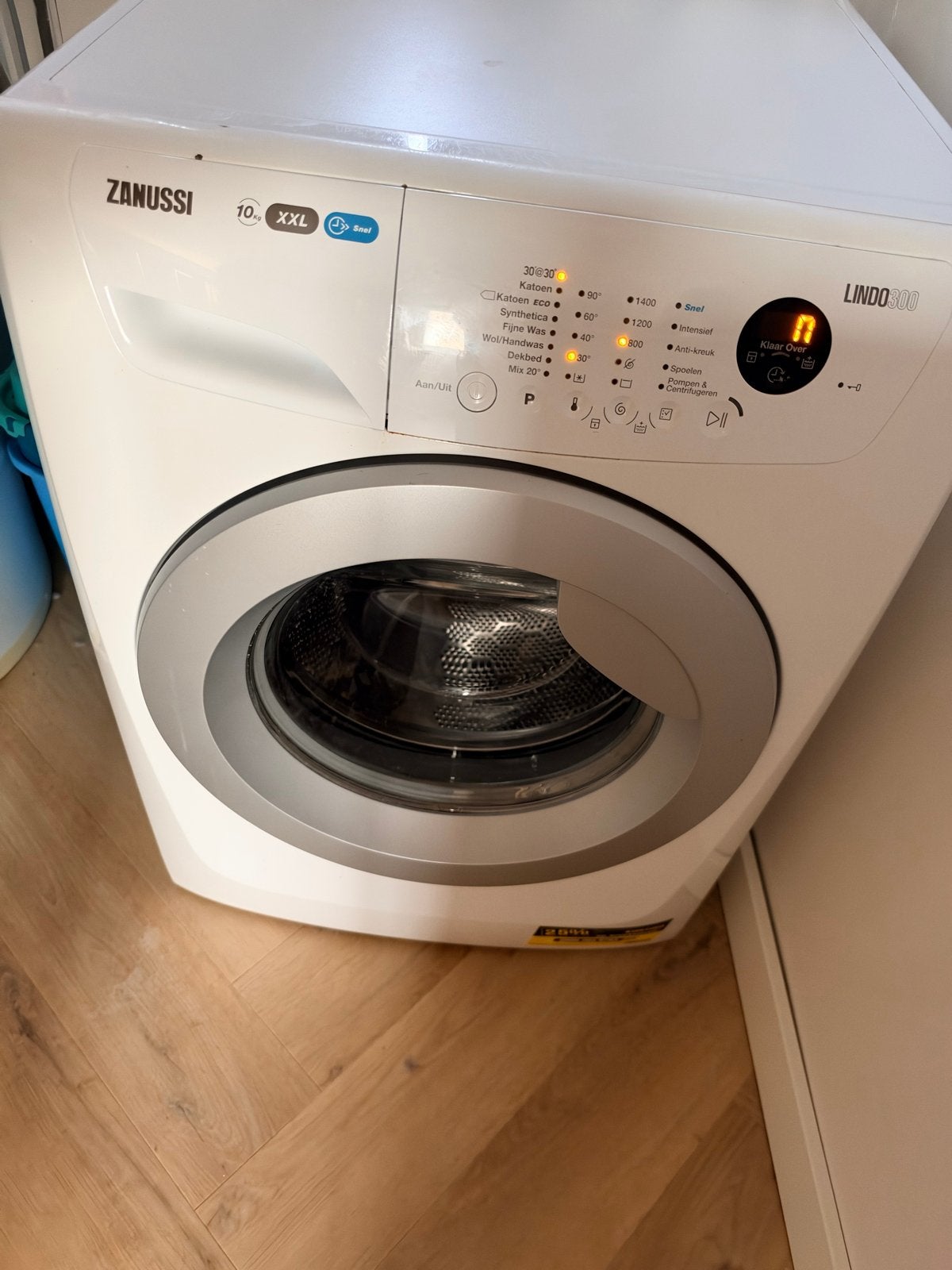 Wasmachine  Zanussi 10KG XXL - Vandaag af te halen!, Ophalen, 1200 tot 1600 toeren, Gebruikt, 10 kg of meer