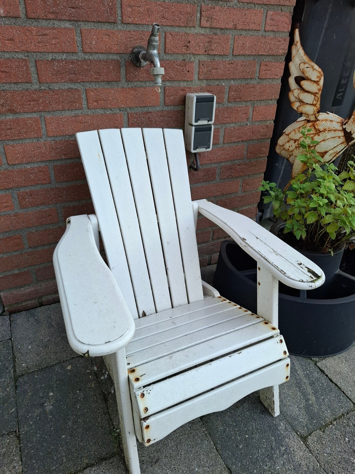 Kinderstoelje hout- gratis, Ophalen, Gebruikt, Hout