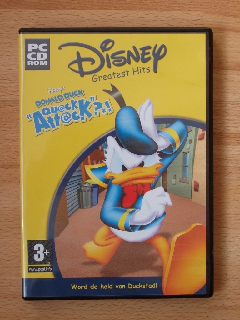 Donald Duck Quack Attack Pc Game, Spelcomputers en Games, Games | Pc, Zo goed als nieuw, Avontuur en Actie, 1 speler, Vanaf 3 jaar