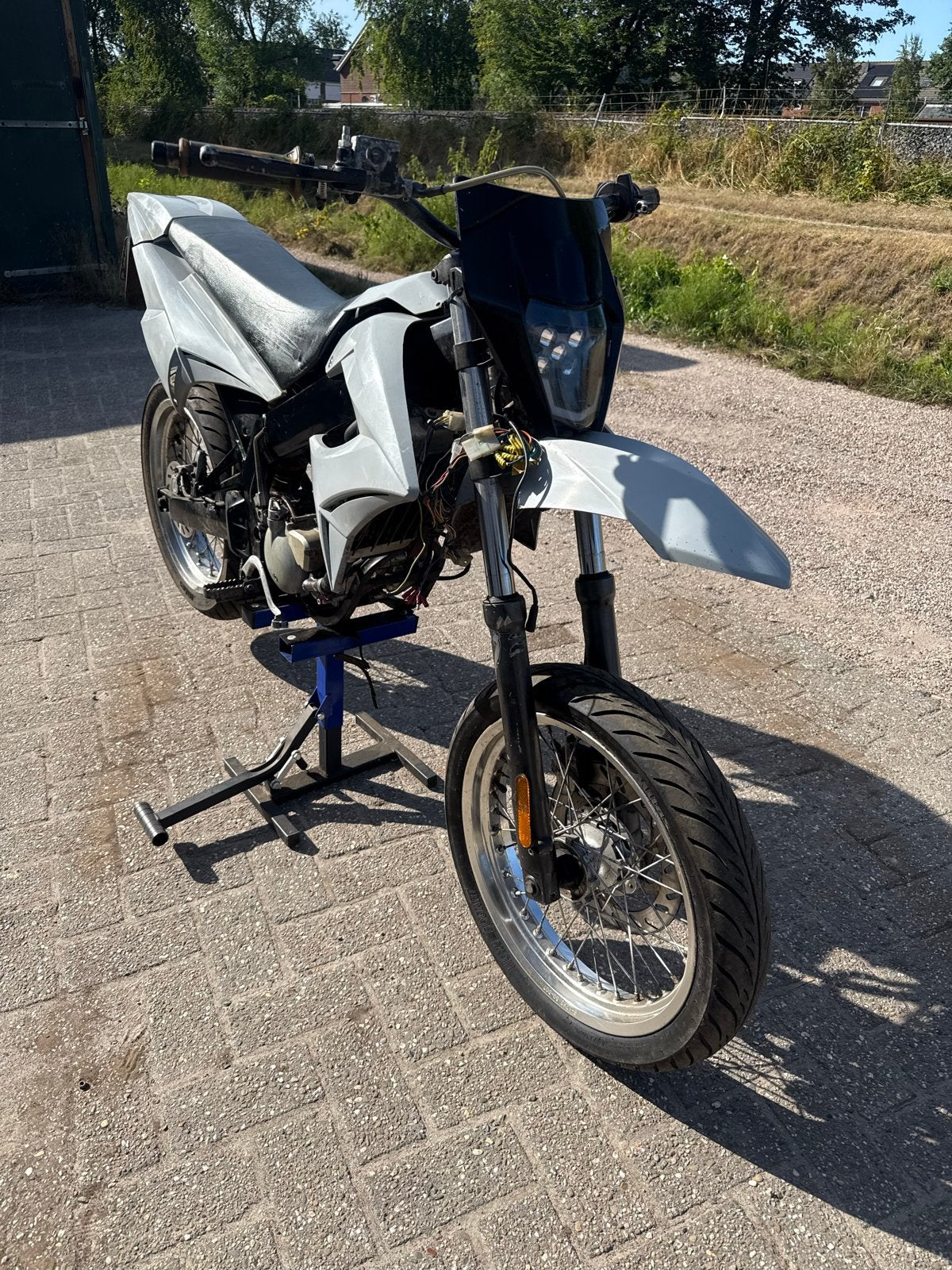 Derbi Xtreme Project met WOK - Ideaal voor de handige klusse, Fietsen en Brommers, 6 versnellingen, Gebruikt, Derbi, Maximaal 45 km/u
