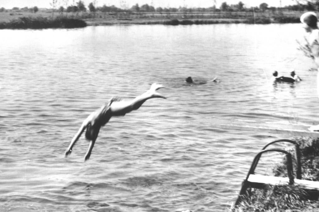 967037 Alblasserwaard Ottoland ZH 1962 Recreatieoord De Put, Verzamelen, Ansichtkaarten | Nederland, Ophalen of Verzenden, 1960 tot 1980
