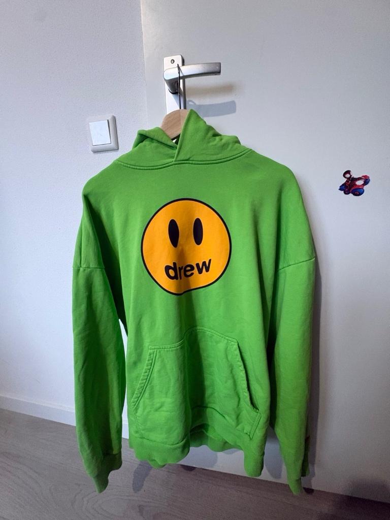 Te koop: Drew House hoodie – groen – maat S, Ophalen of Verzenden, Zo goed als nieuw, Groen, Maat 46 (S) of kleiner