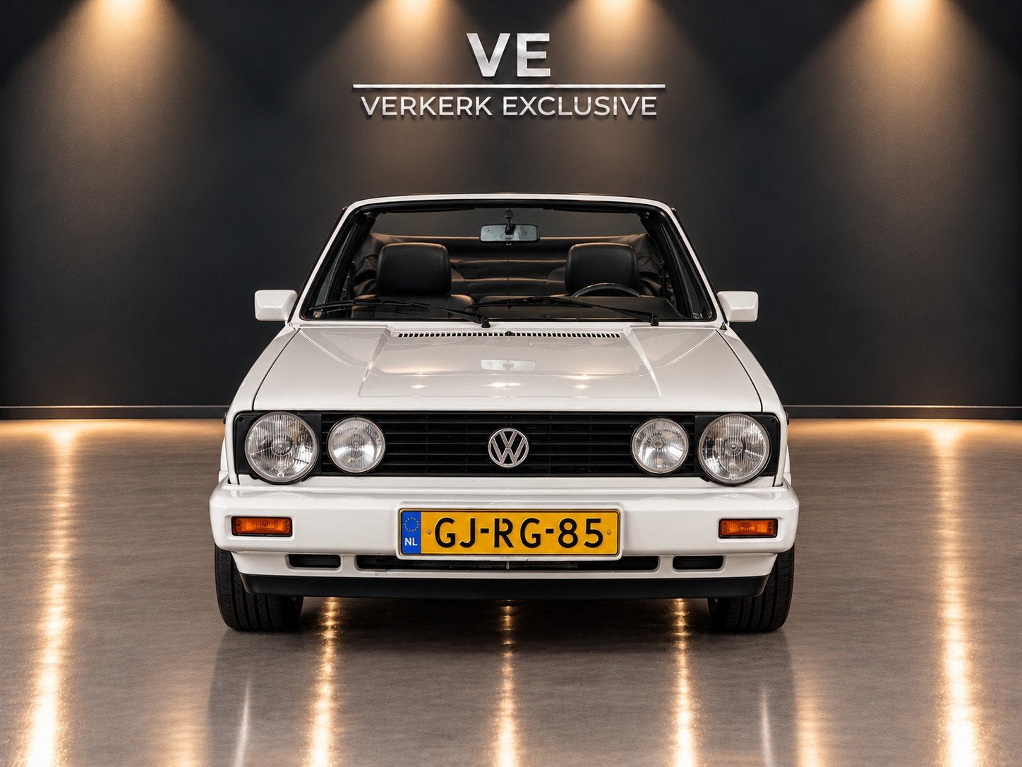 Volkswagen Golf Cabrio (bj 1993), Auto's, Cabriolet, Volkswagen, Wit, Bedrijf