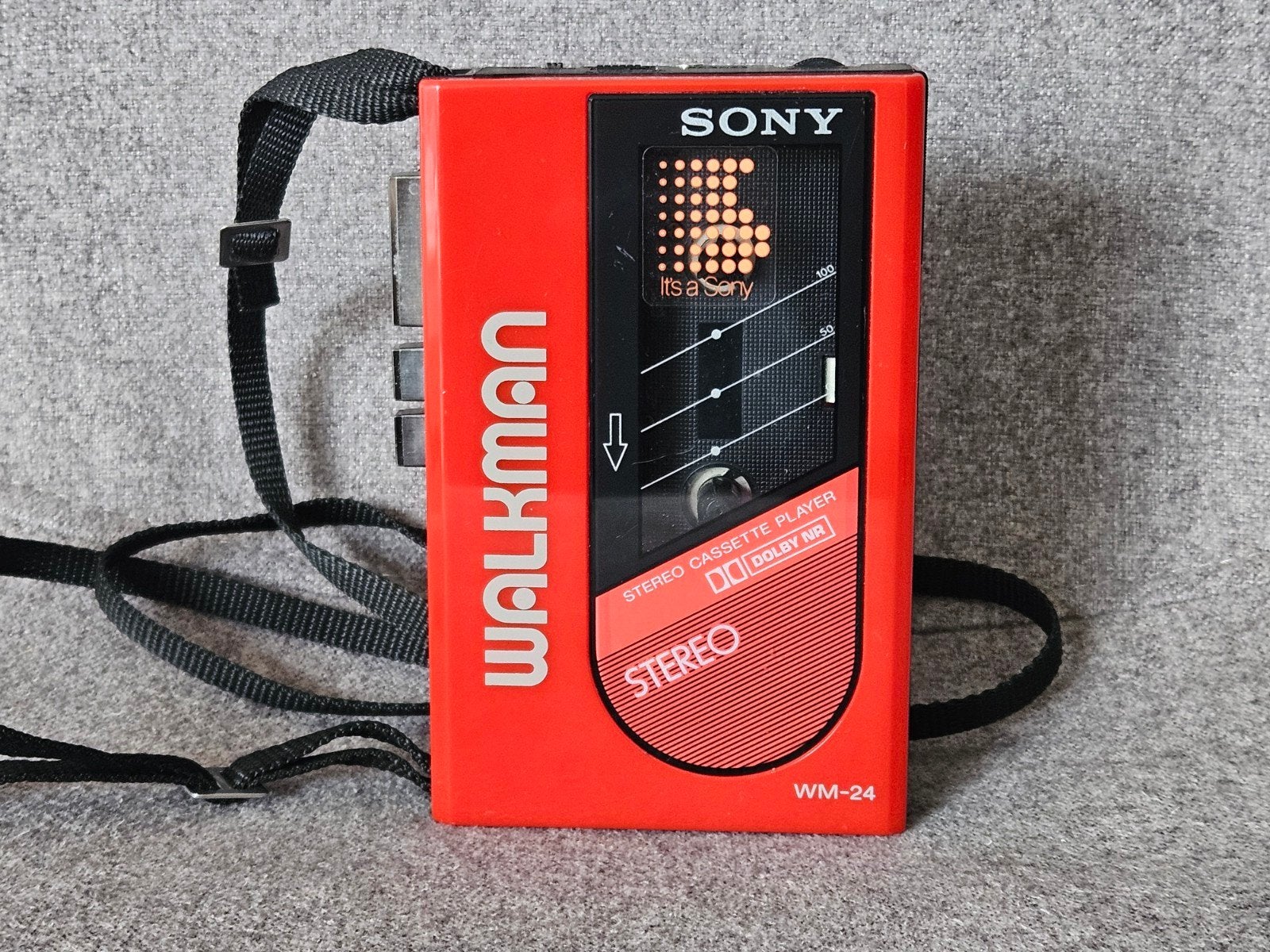 Sony WM-24 Walkman - Vintage Stereo Cassettespeler, Audio, Tv en Foto, Walkmans, Discmans en Minidiscspelers, Ophalen of Verzenden