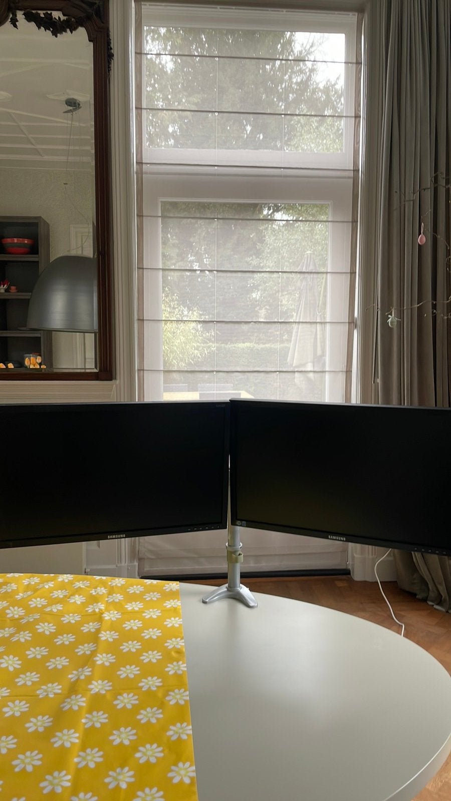 2 monitoren + monitorarm, Ophalen, IPS, HDMI, Full HD