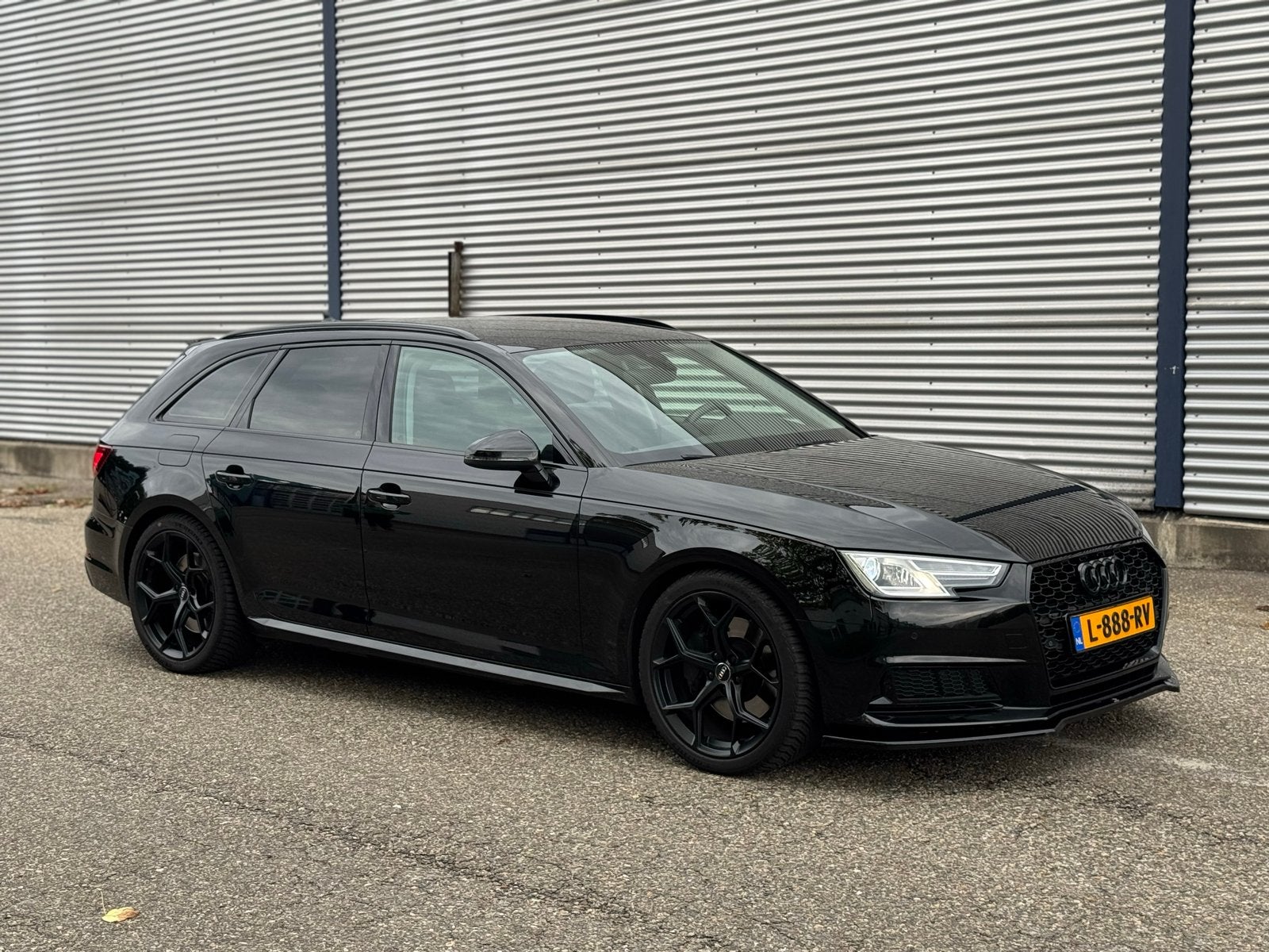 Audi A4 2.0 Tfsi Quattro Mhev 252pk S Tronic 12/2017 Zwart, Auto's, 15 km/l, 4 cilinders, 1984 cc, A4