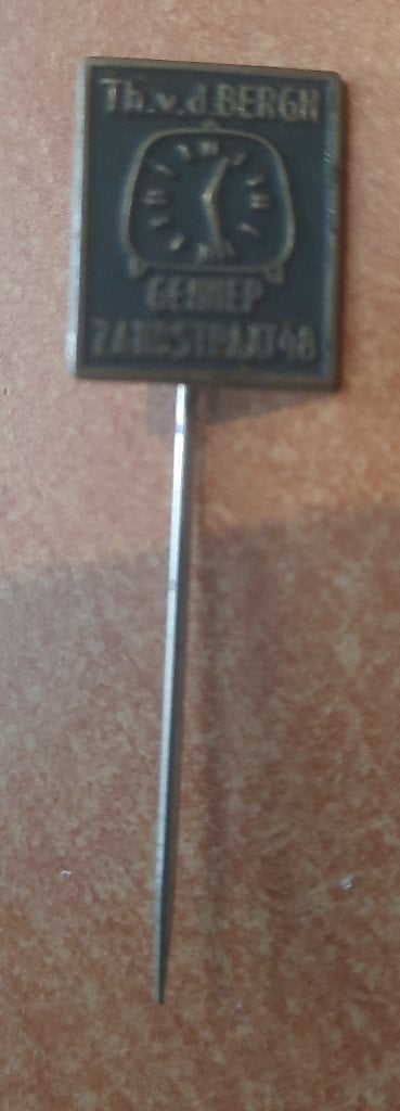 NS81 Gennep vd Bergh juwelier Zandstraat 48 uniek !!!!!!, Verzenden, Nieuw, Merk, Speldje of Pin
