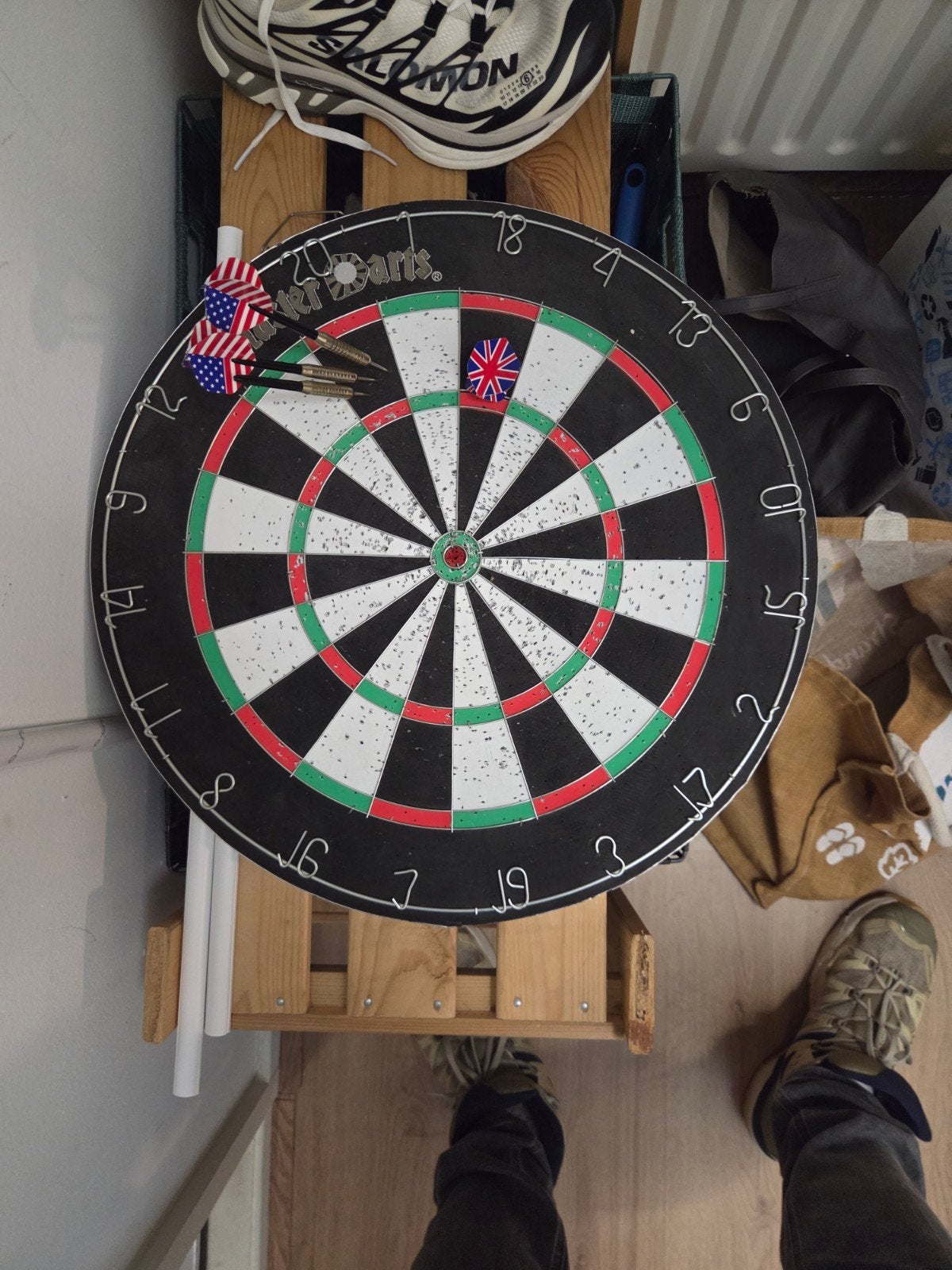 Dartbord ~ master darts, Sport en Fitness, Ophalen of Verzenden, Gebruikt, Dartbord