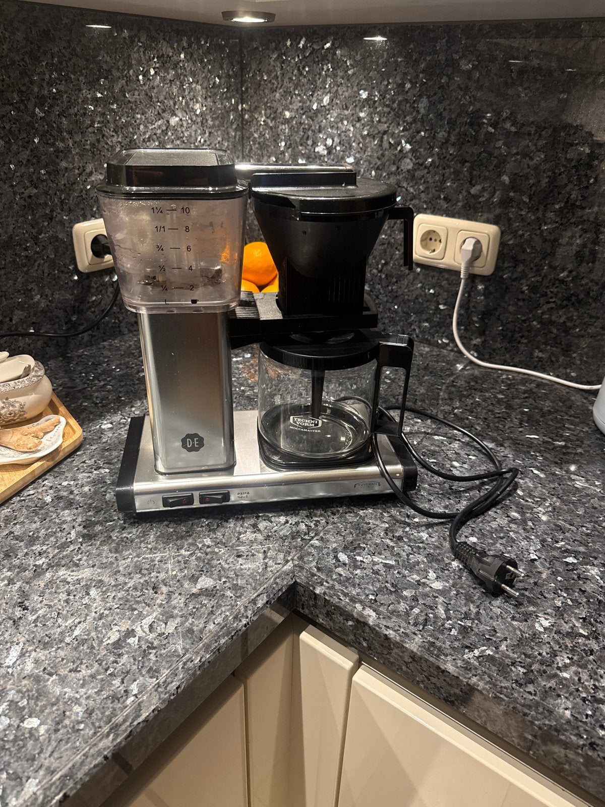 Moccamaster - Douwe Egberts - KBG Select Koffiezetapparaat, Ophalen, Afneembaar waterreservoir, Gebruikt, 10 kopjes of meer