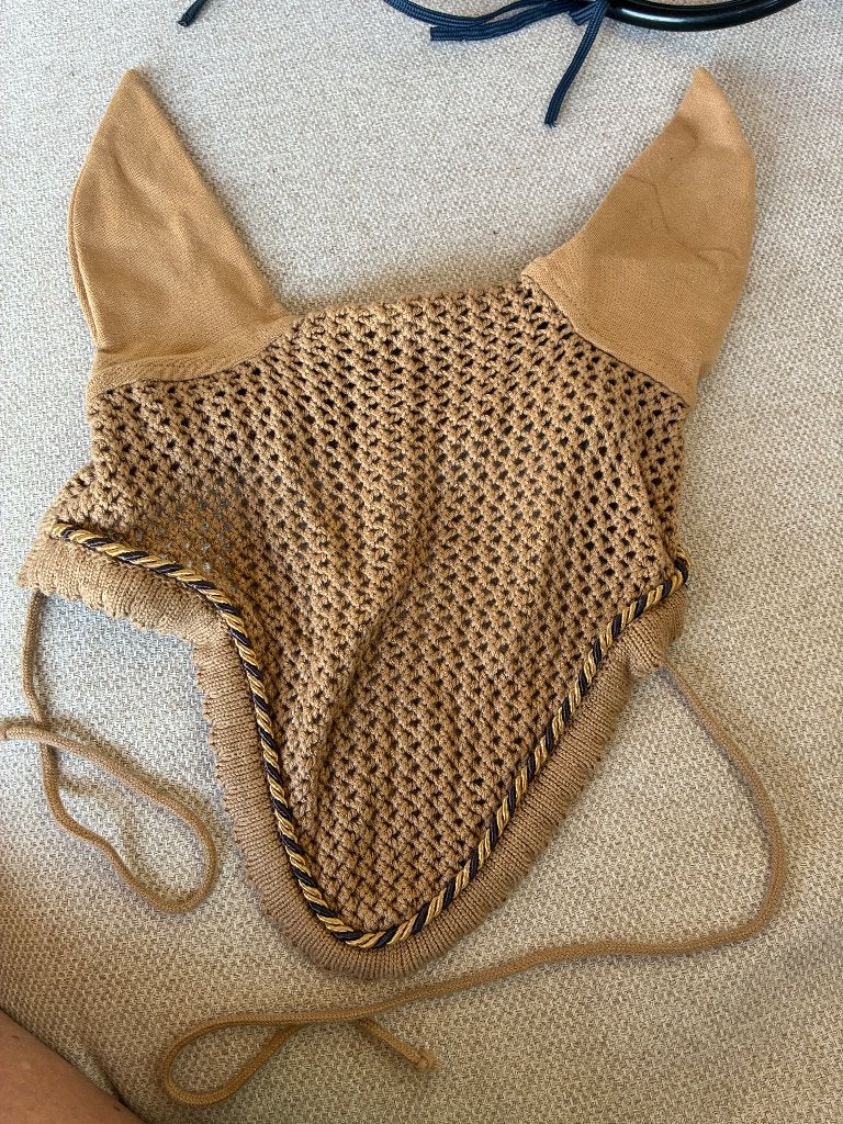 Oornetje paard, Oornetje, Nieuw, Ophalen of Verzenden, Beige