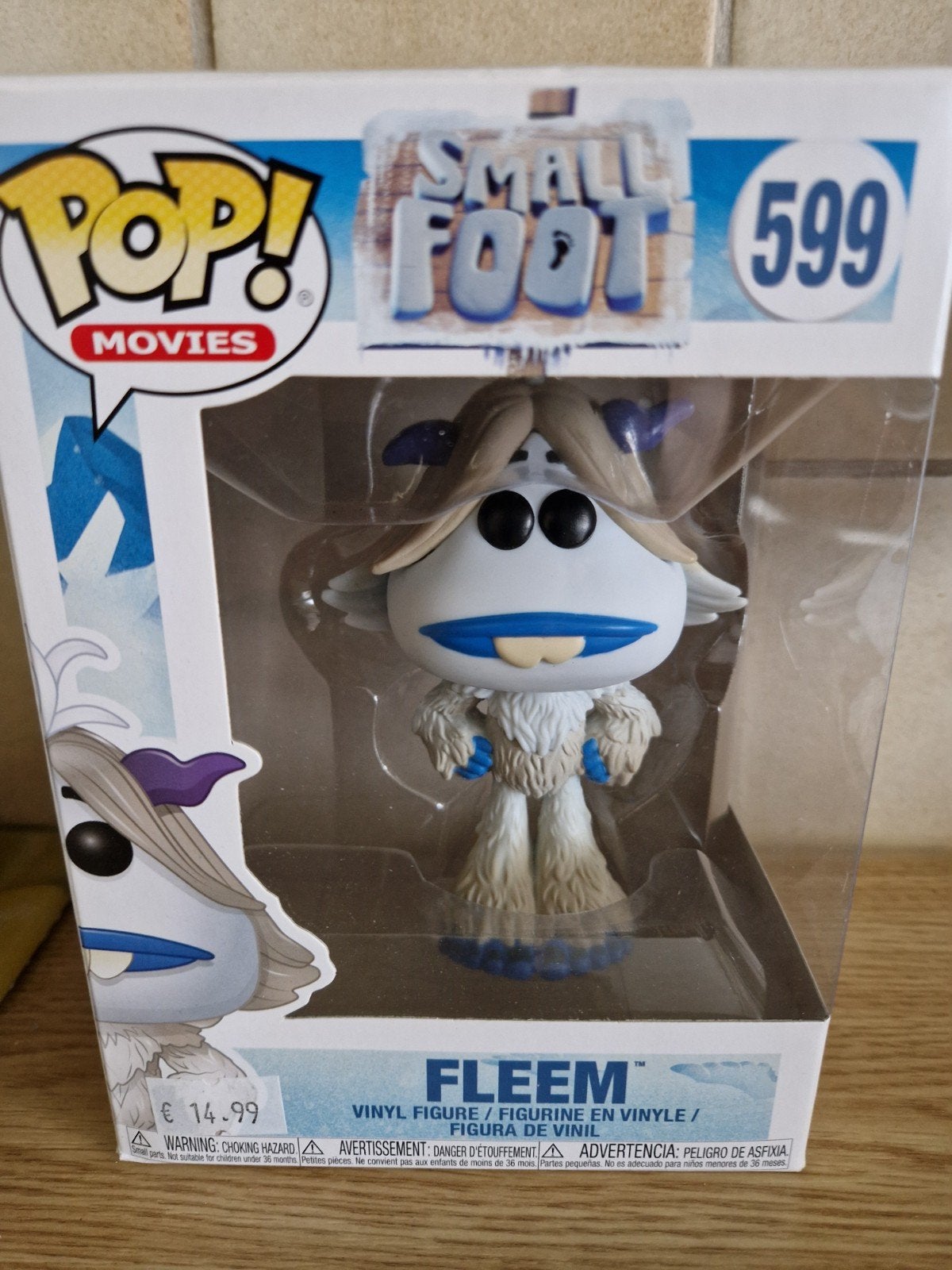 funko pop fleem nr 599 small feet, Ophalen of Verzenden, Zo goed als nieuw