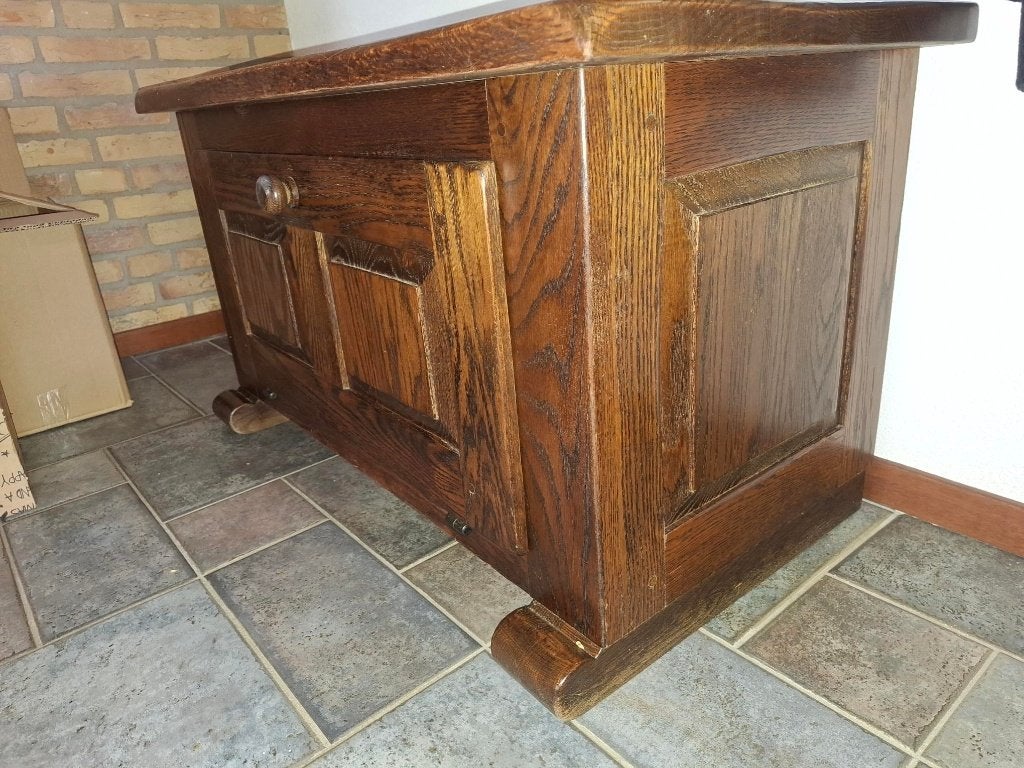 meubel, Ophalen, Gebruikt, 100 tot 150 cm, Eikenhout