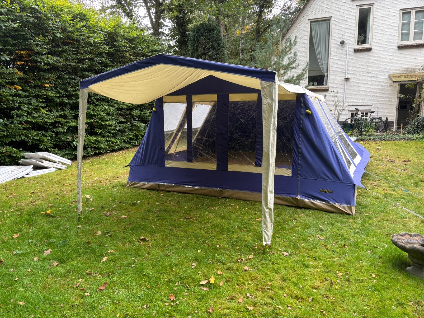 Tent Pacific Hypercamp Fashion Gold Obelink, Caravans en Kamperen, Ophalen, Gebruikt, Tot en met 6
