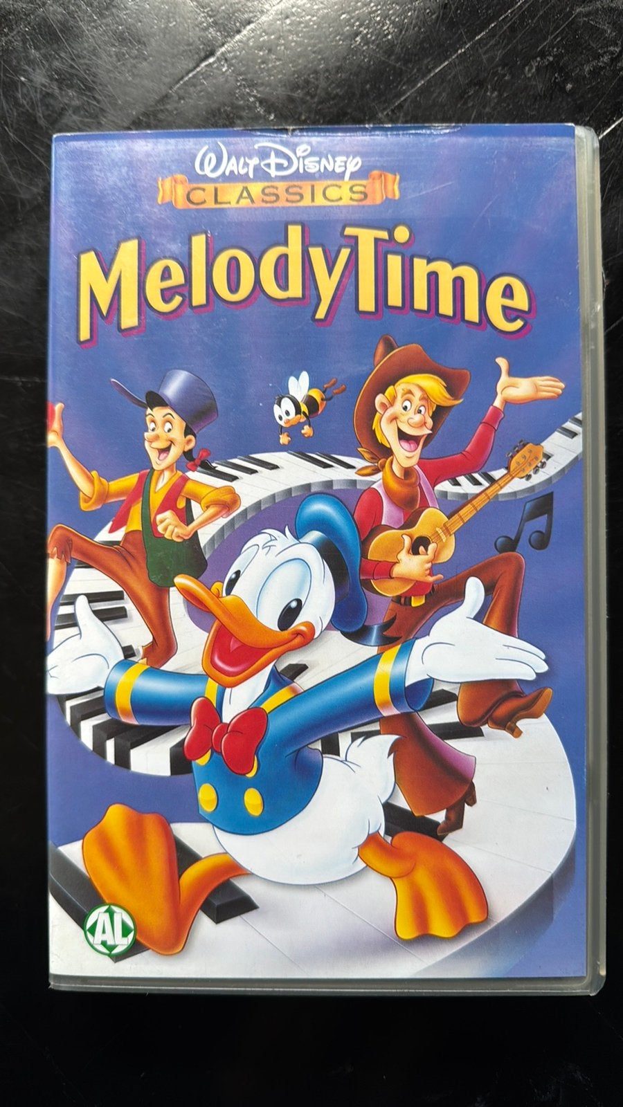 Melody Time Disney VHS, Alle leeftijden, Ophalen of Verzenden, Gebruikt, Overige genres