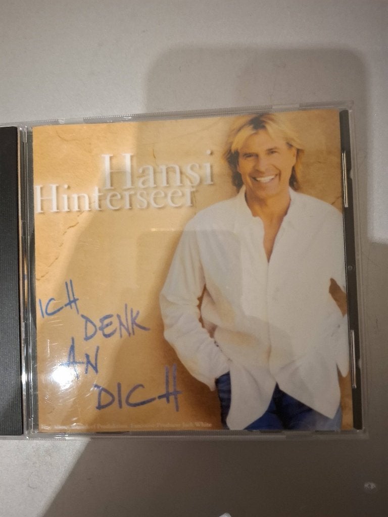 Hansi Hinterseer ich denk an dich, Ophalen of Verzenden, Zo goed als nieuw, Schlager