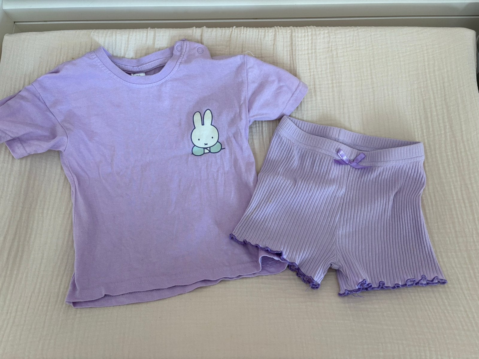 Baby kleding meisje mt 74-86, Kleding | Dames, Ophalen of Verzenden, Zo goed als nieuw, Maat 38/40 (M), Paars